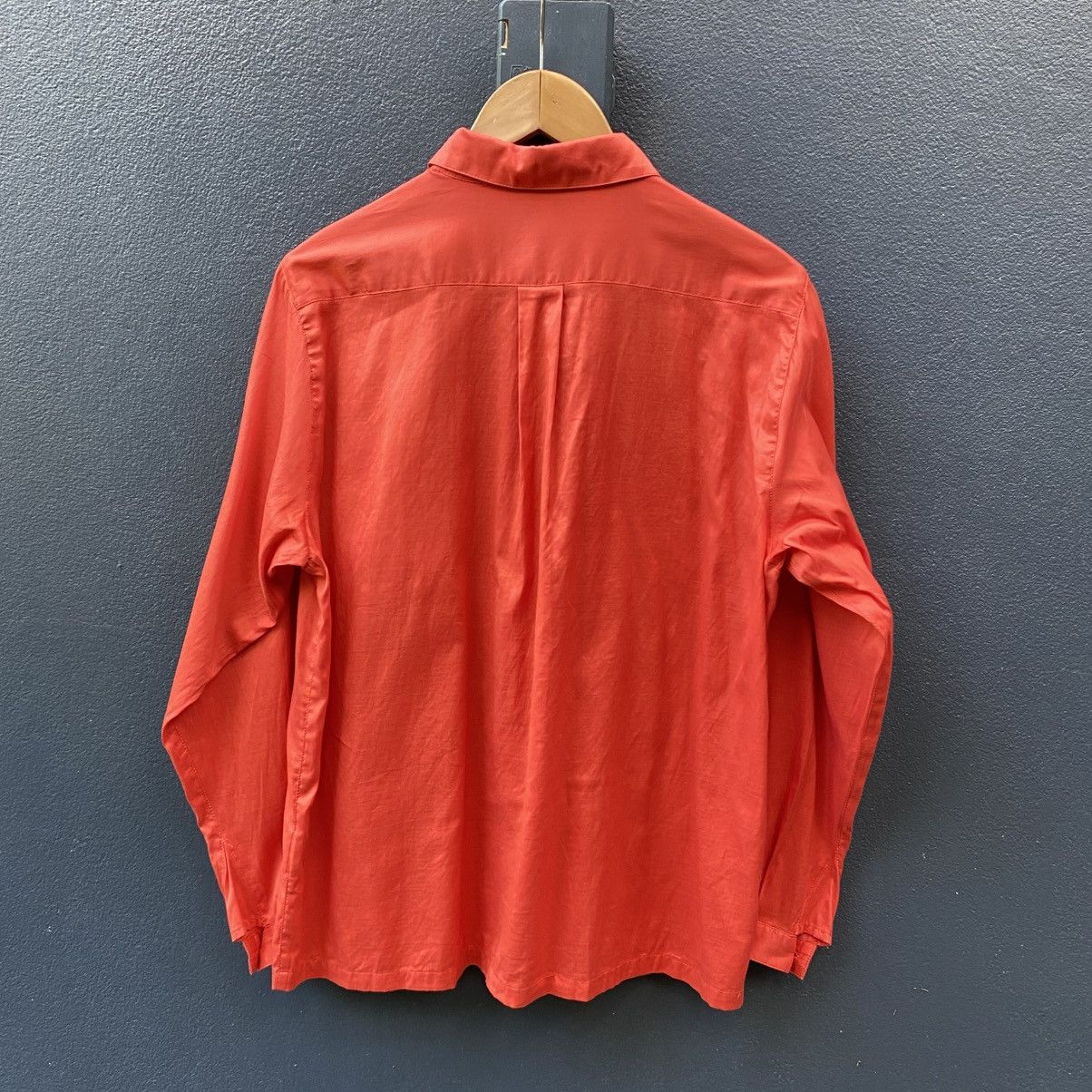 Dior Christian Dior Soft Orange Long Sleeve Shirt Size M / US 6-8 / IT 42-44 - 11 Thumbnail