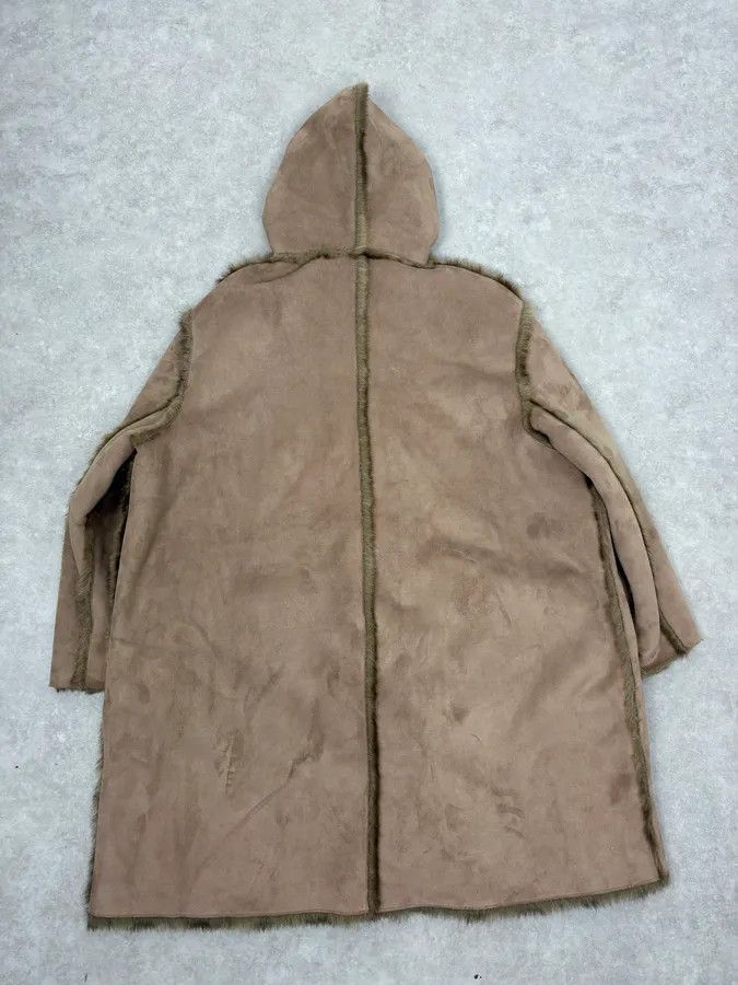 Balmain 1990s Balmain Beige Faux Fur Reversible Coat Size US M / EU 48-50 / 2 - 13 Thumbnail