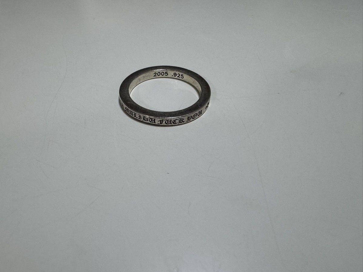 Chrome Hearts Malibu Fuck You Ring Chrome Hearts (SIZE 12 US) Size ONE SIZE - 8 Thumbnail