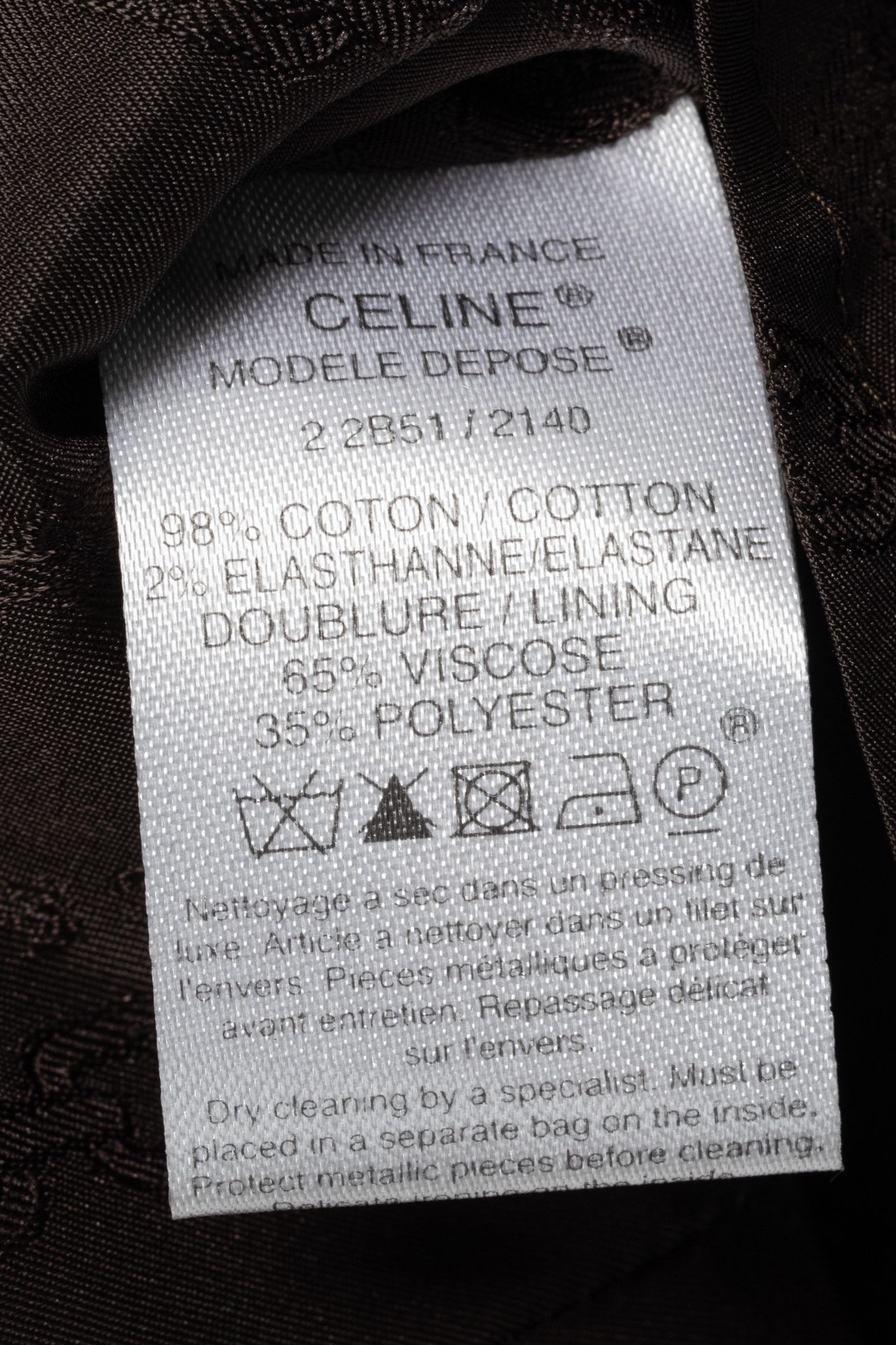 Celine Celine Brown Velvet Buckled Pleated Mini Skirt Size 28" / US 6 / IT 42 - 8 Thumbnail