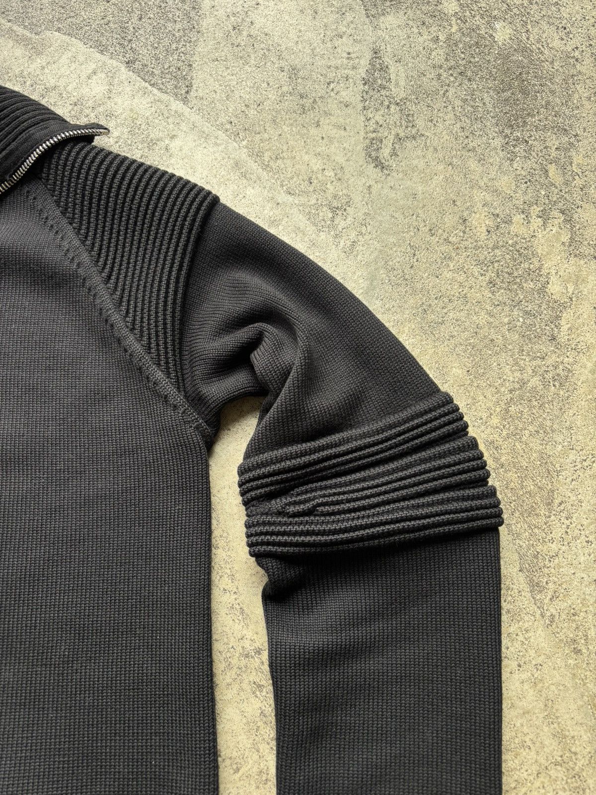 Dior × Hedi Slimane Dior Homme Hedi Slimane AW07 ‘Navigate’ wool armored zip up Size US L / EU 52-54 / 3 - 3 Thumbnail