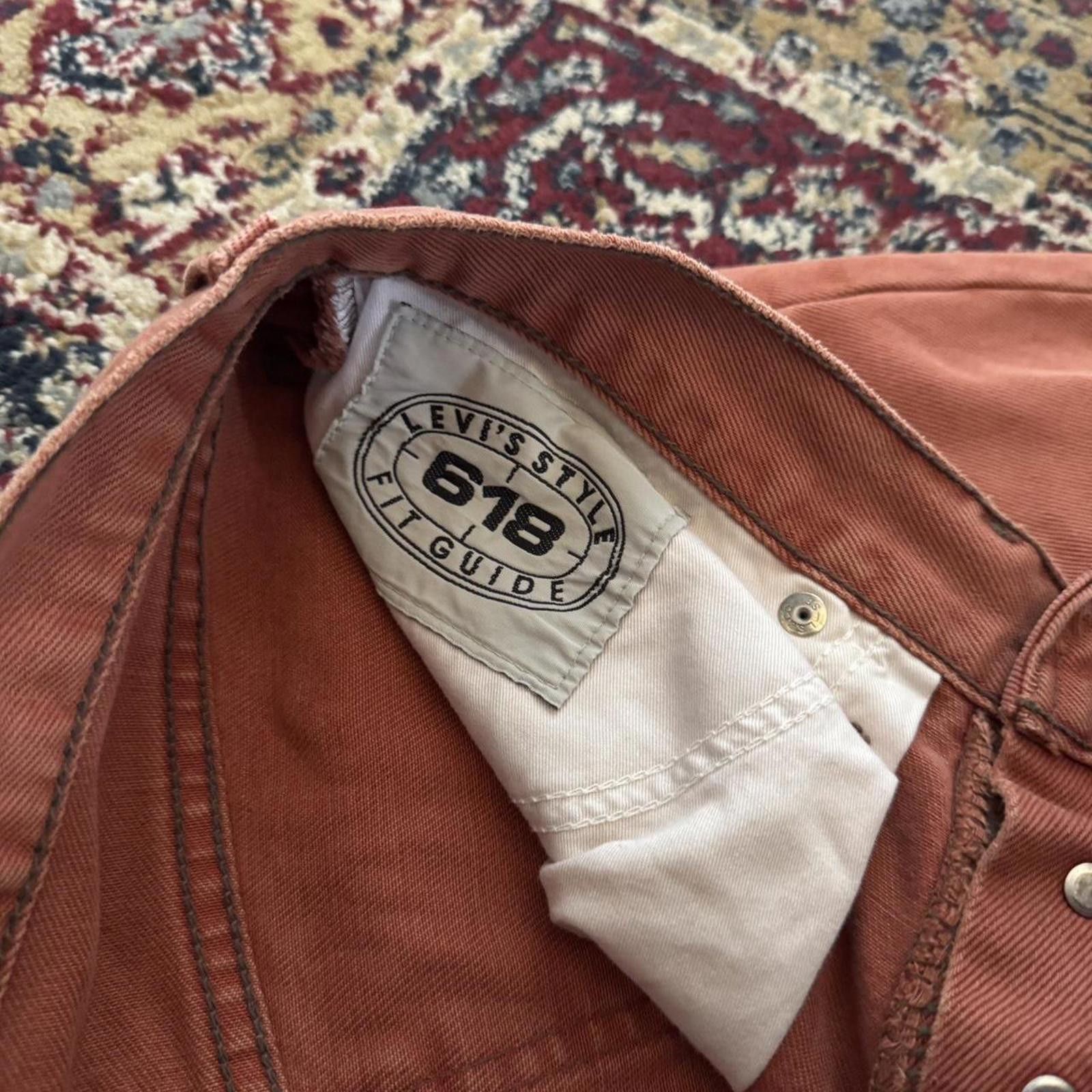 Levi's Vintage Orange tag orange denim Levi’s Made in UK Size US 32 / EU 48 - 3 Thumbnail