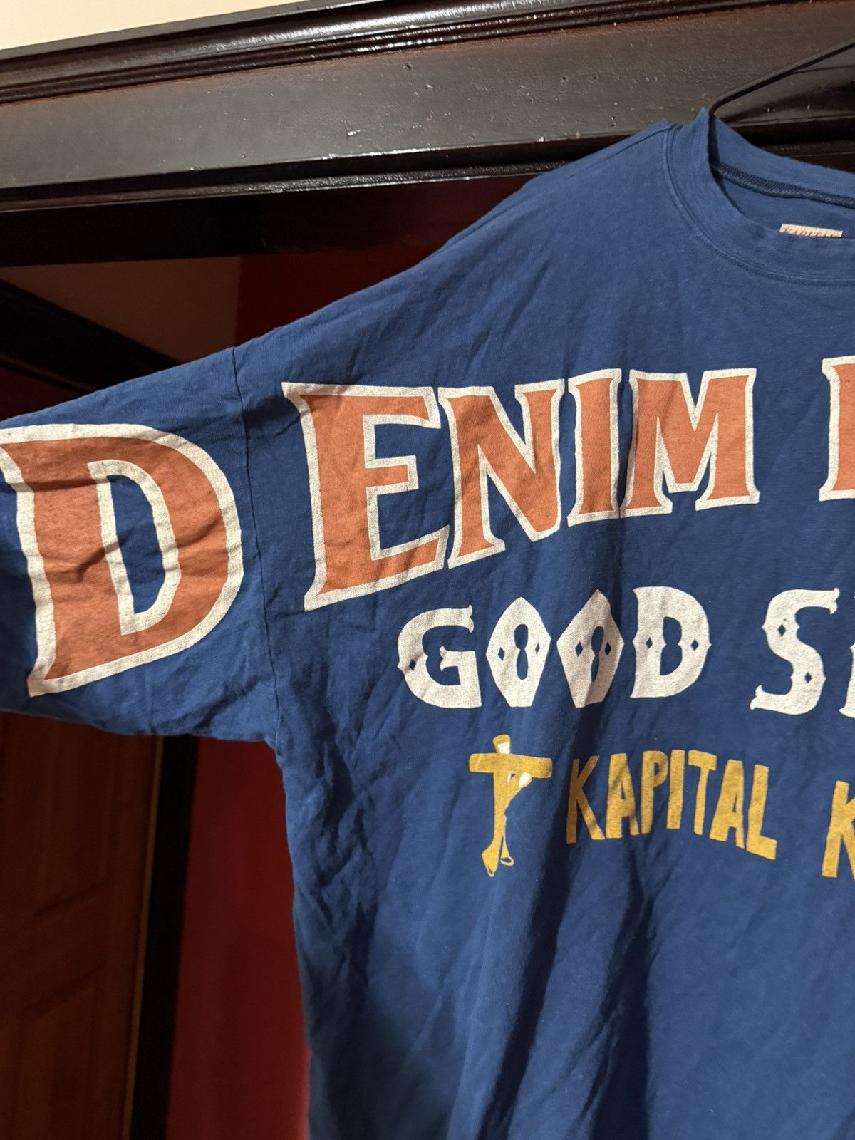 Kapital Kapital Denim Repair Huge Shirt Size XL Size US XL / EU 56 / 4 - 2 Thumbnail