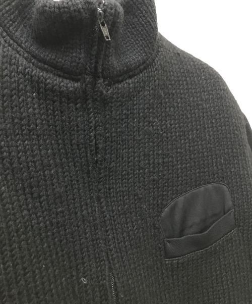 Yohji Yamamoto Yohji Yamamoto pour homme Knit switching zip-up coat Size US XL / EU 56 / 4 - 5 Thumbnail