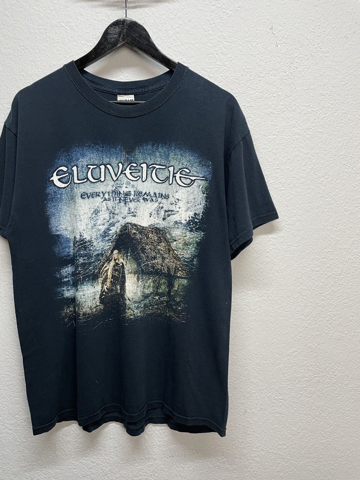 Band Tees Vintage Eluveitie Rock Metal Folk Tee World Tour 2010 Size US L / EU 52-54 / 3 - 3 Thumbnail