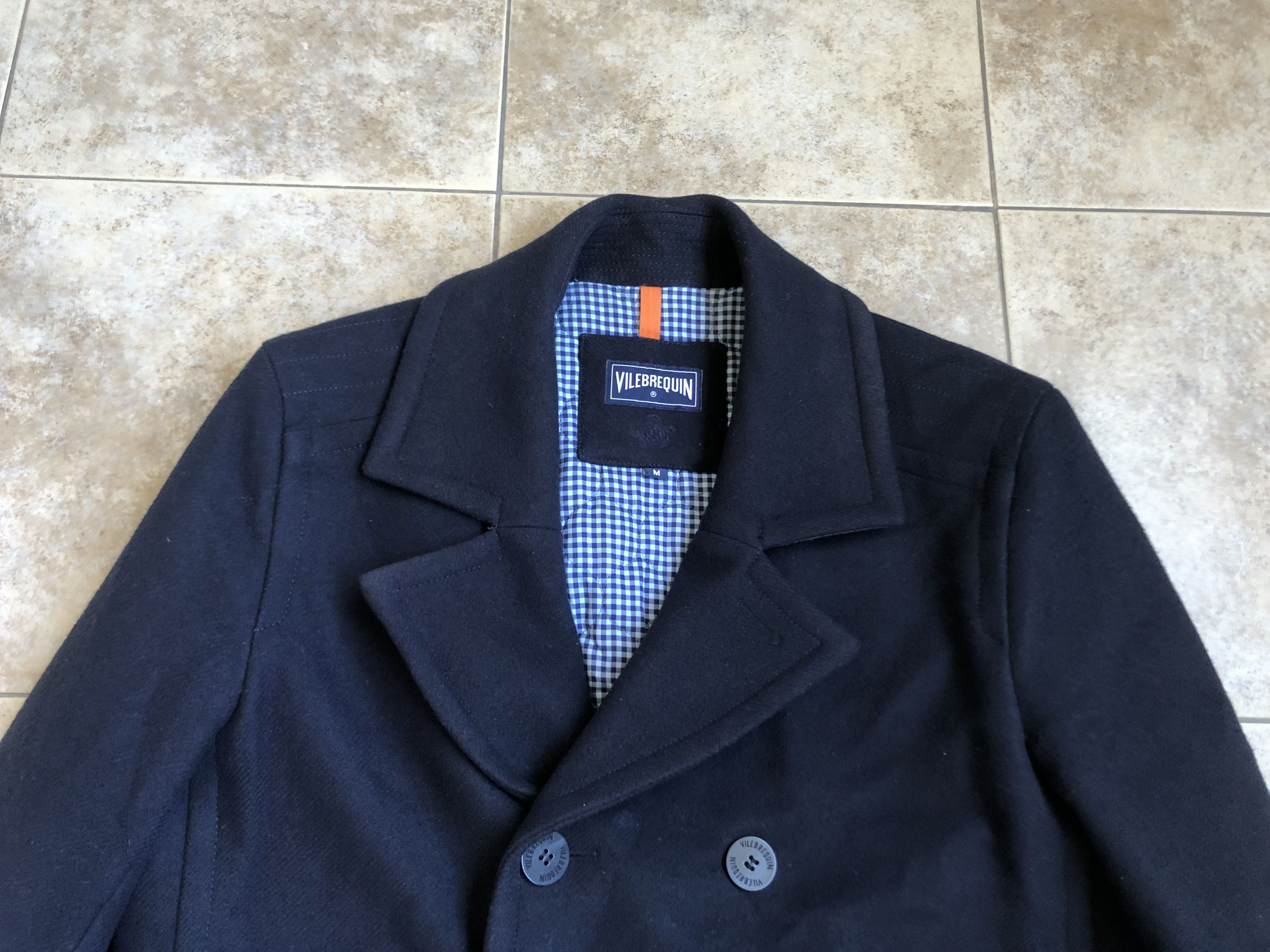 Vilebrequin Vilebrequin Wool Pea Coat Size M Size US M / EU 48-50 / 2 - 8 Thumbnail