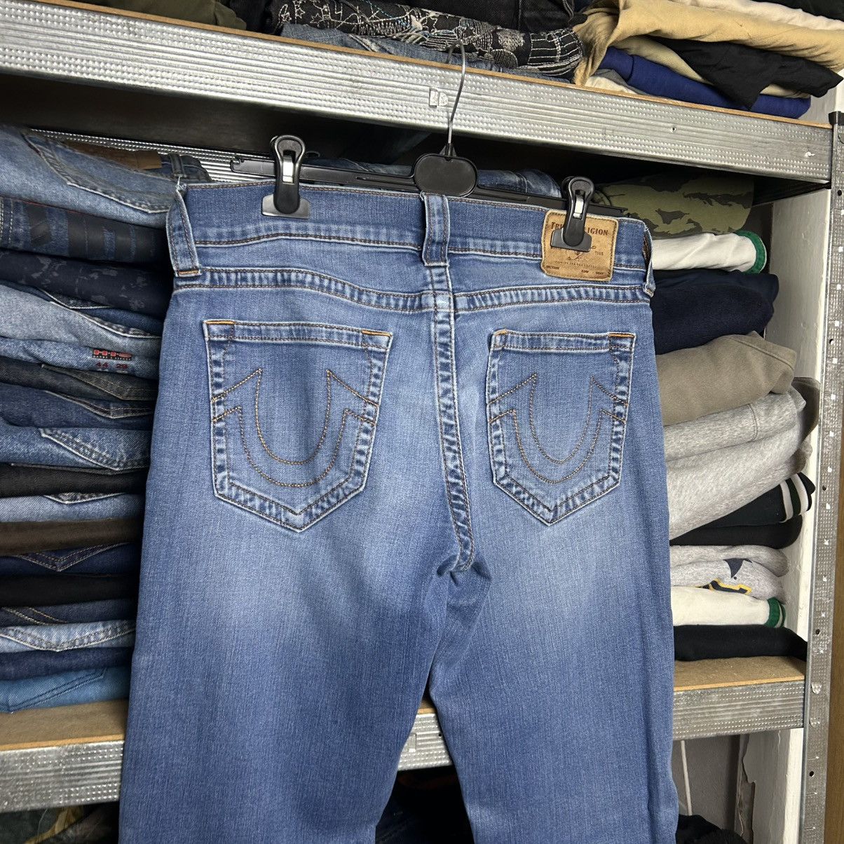True Religion Vintage True Religion Big logo japanese y2k pants Size US 31 - 2 Thumbnail
