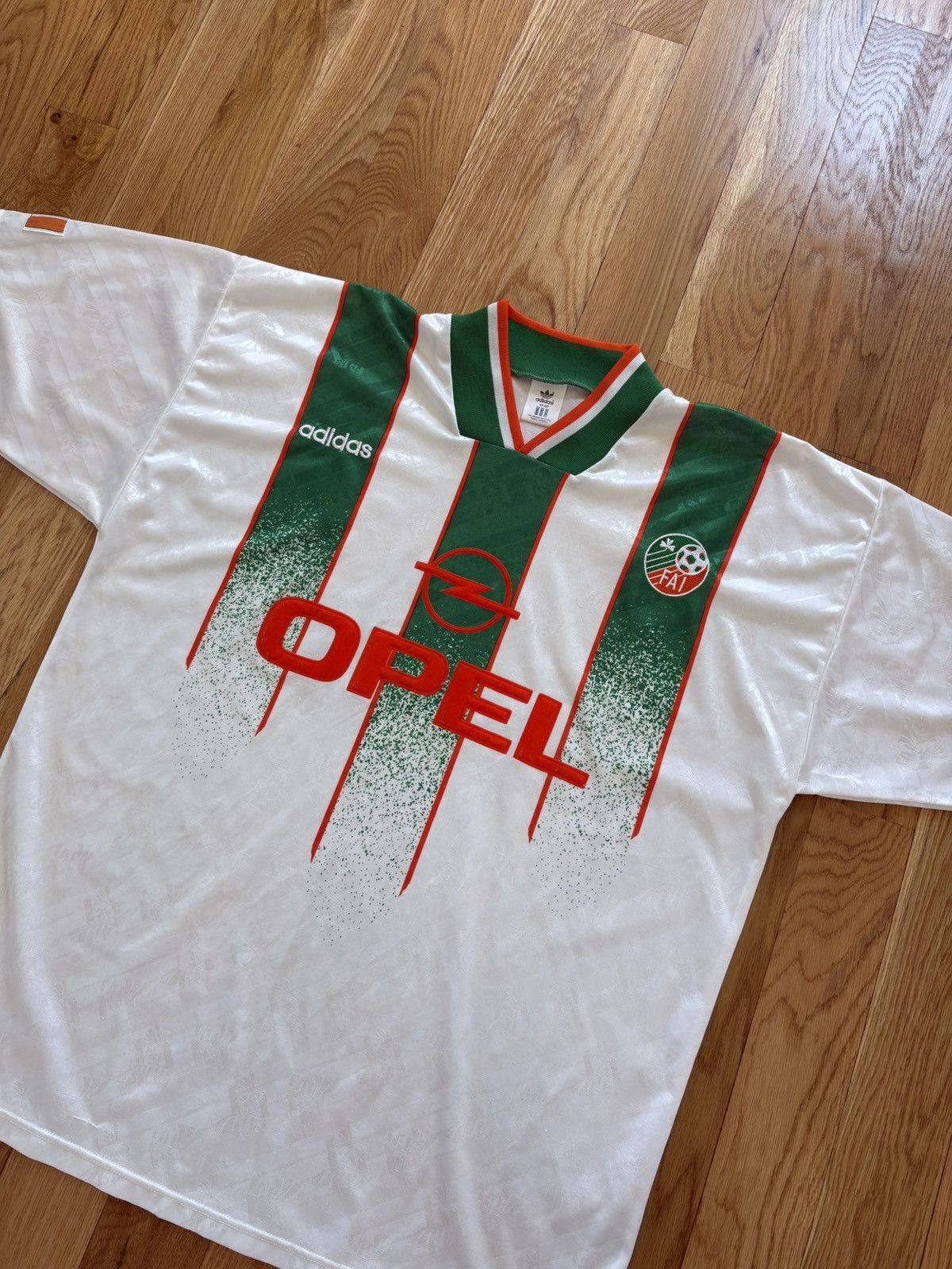 Adidas Adidas FAI Ireland National Team VTG 90s 1994-95 Away Kit XL Size US XL / EU 56 / 4 - 2 Thumbnail