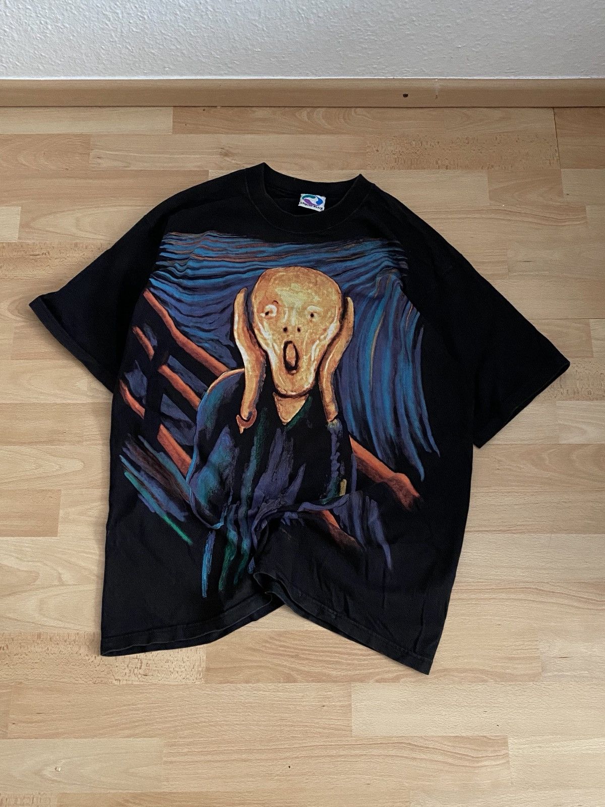 Liquid Blue Liquid Blue 1996 T Shirt The Scream Edvard Munch Size US L / EU 52-54 / 3 - 1 Thumbnail
