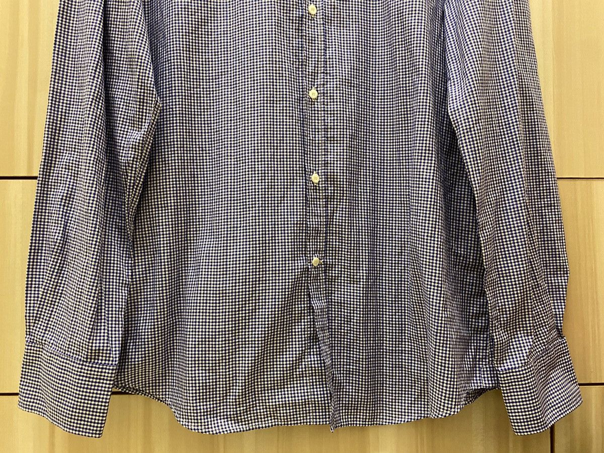 Brunello Cucinelli Brunello Cucinelli Slim Fit Check Shirt Size US L / EU 52-54 / 3 - 5 Thumbnail