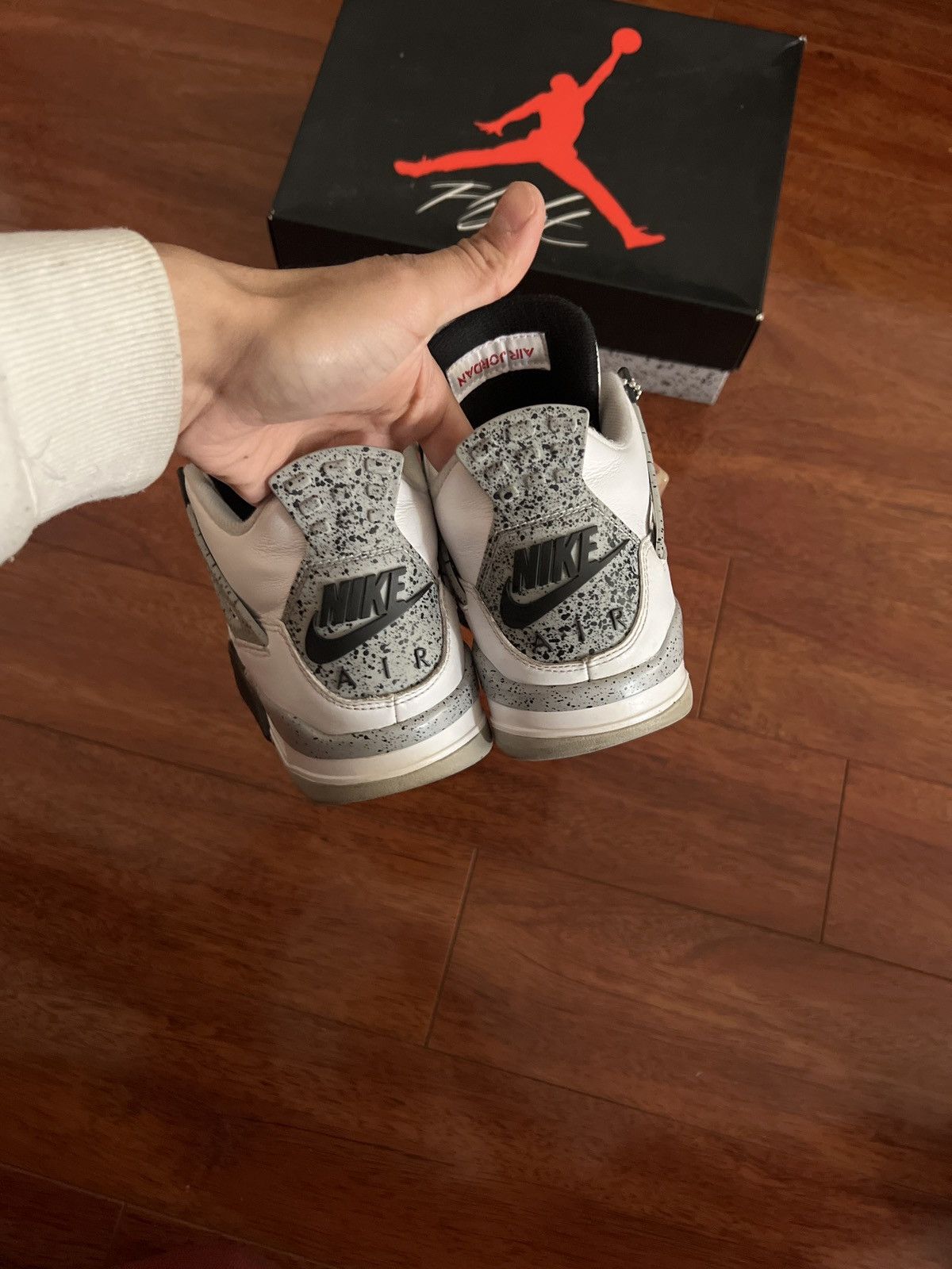 Jordan Brand Jordan Retro 4 White Cement Size US 8.5 / EU 41-42 - 4 Thumbnail