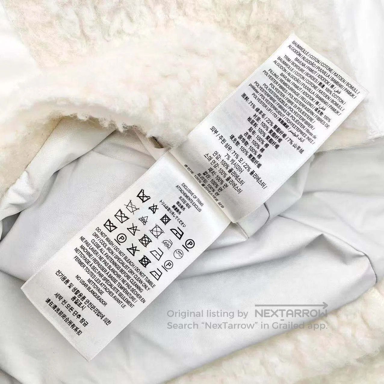 Burberry Burberry Embroidered lambswool teddy coat| Size XXS / US 00 / IT 34 - 5 Thumbnail