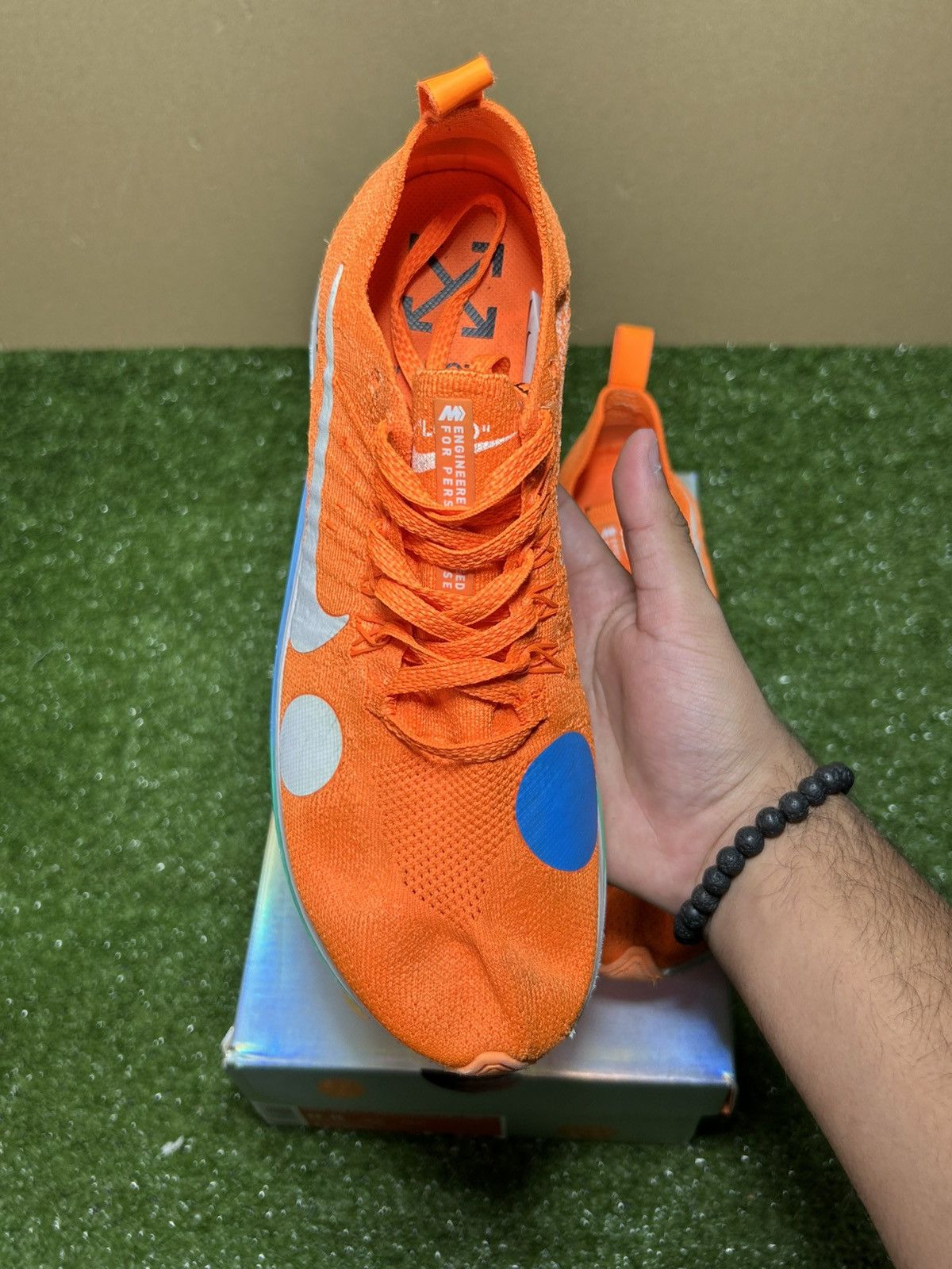 Nike × Off-White Nike zoom mercurial off-white total orange Size US 8.5 / EU 41-42 - 6 Thumbnail