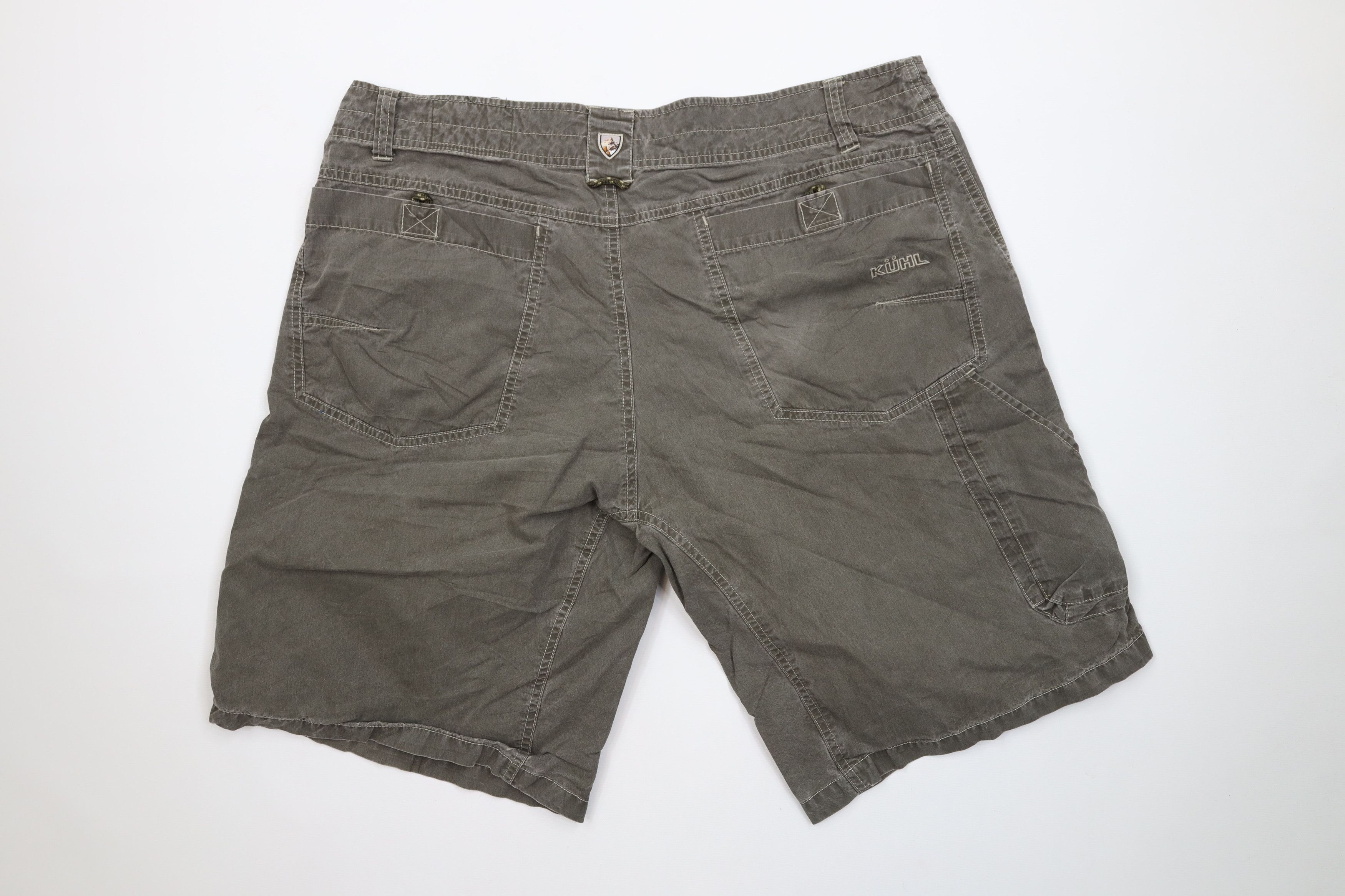 Kuhl Kuhl Mountain Spell Vintage Patina Dye Trekking Trail Shorts Size US 36 / EU 52 - 10 Thumbnail
