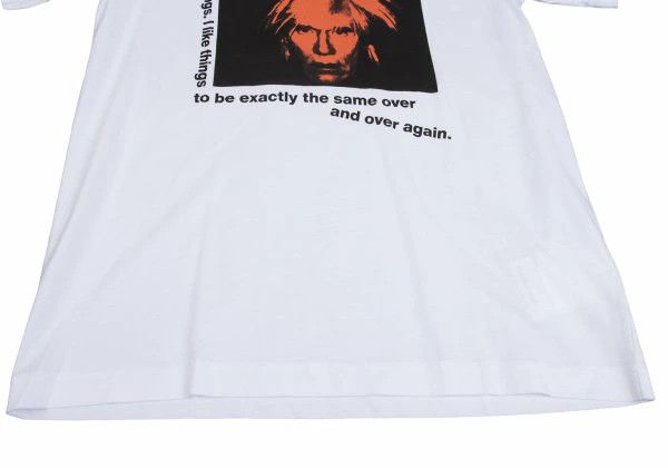 Comme des Garcons SHIRT Short Sleeve Andy Warhol Print T-Shirt Size US XL / EU 56 / 4 - 6 Thumbnail