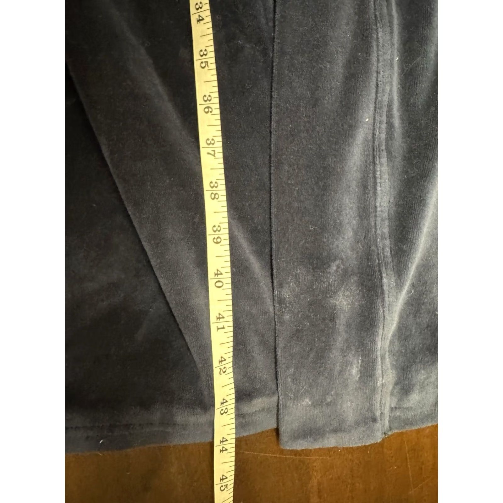 Marine Layer Marine Layer Bathrobe Blue Cotton Blend Tie Closure Unisex Adults S Regular XS/S Size ONE SIZE - 3 Thumbnail