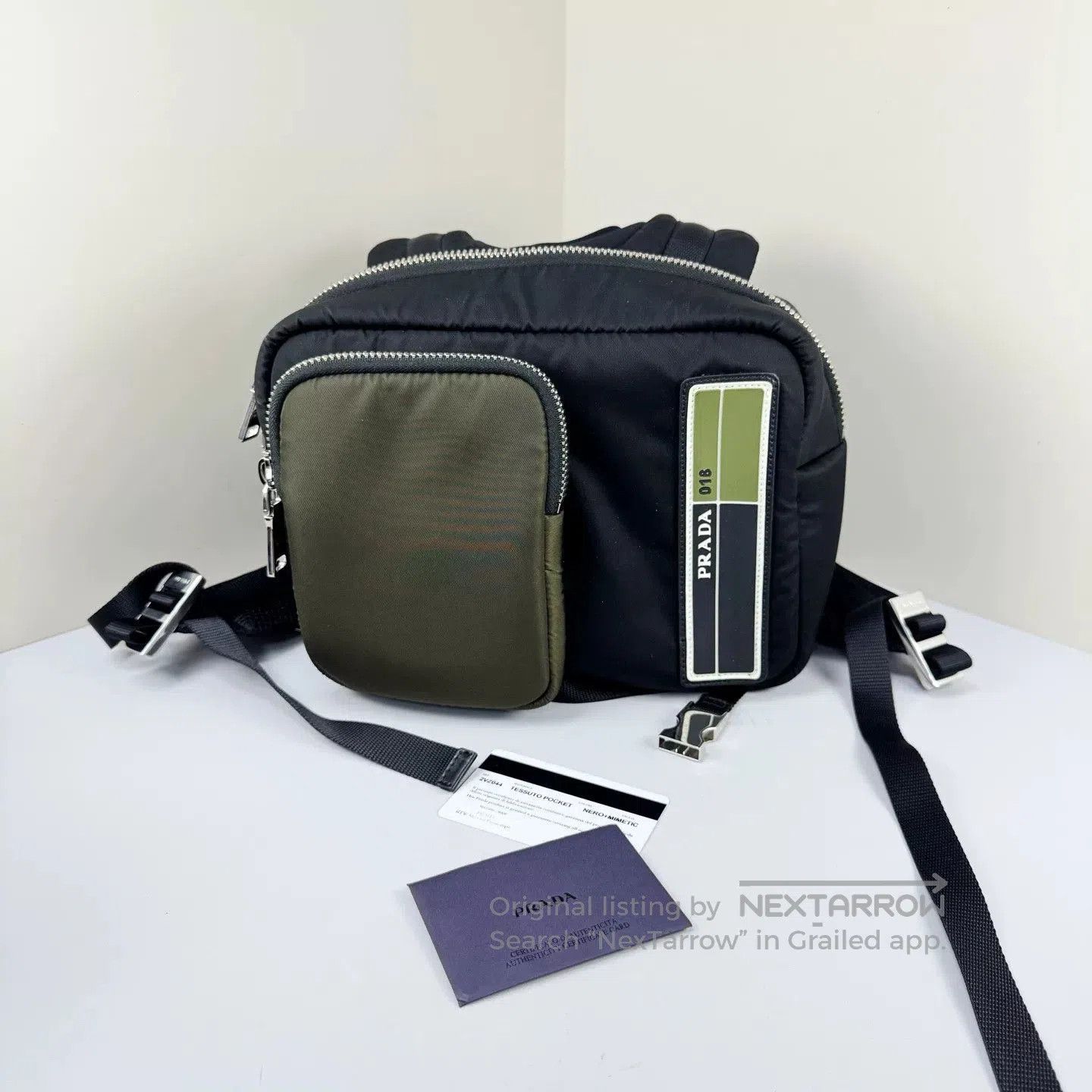 Prada Prada Runway Utility Pocket Backpack. Size ONE SIZE - 1 Thumbnail