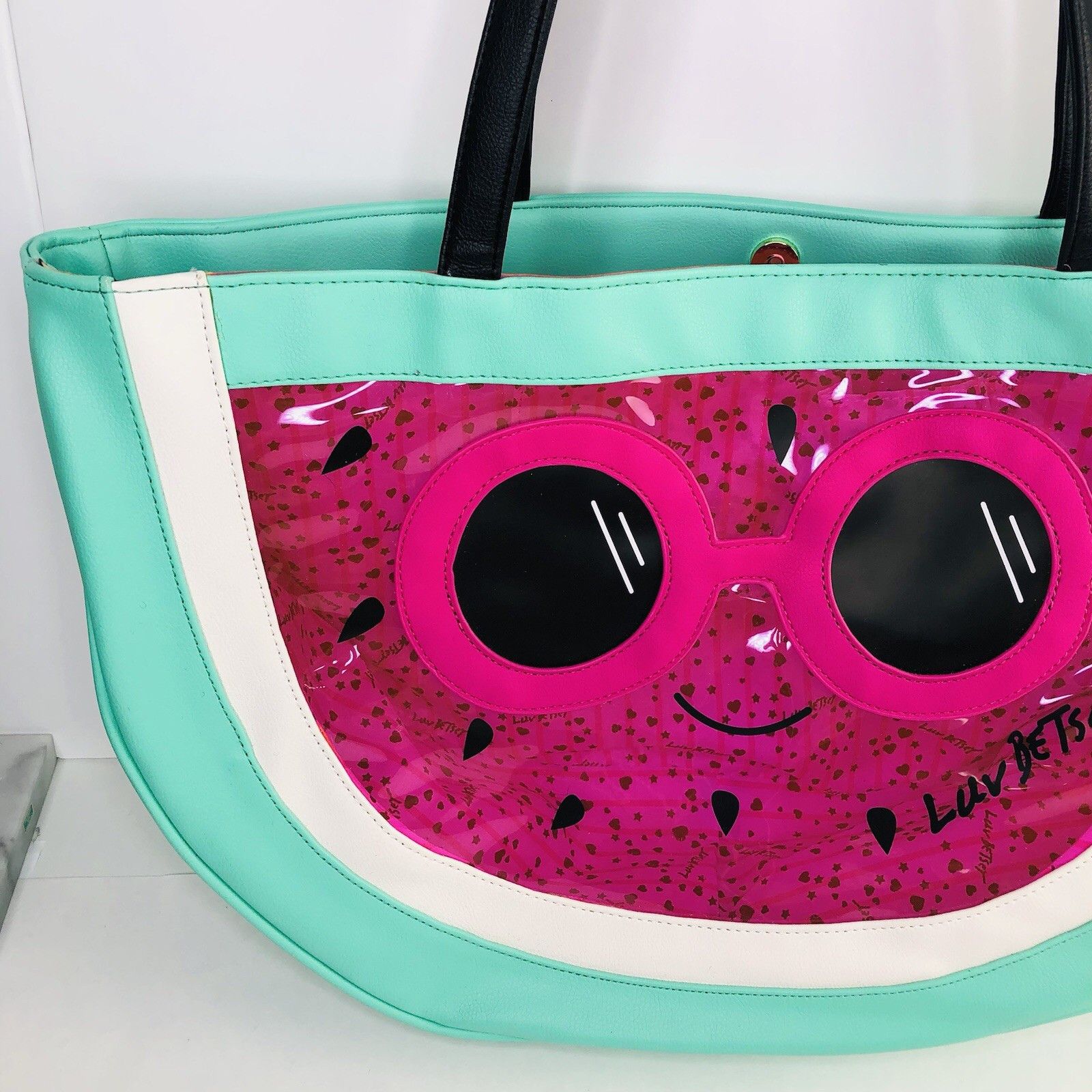 Betsey Johnson Betsey Johnson Shoulder Hand Bag Watermelon Slice y2k Size ONE SIZE - 6 Thumbnail