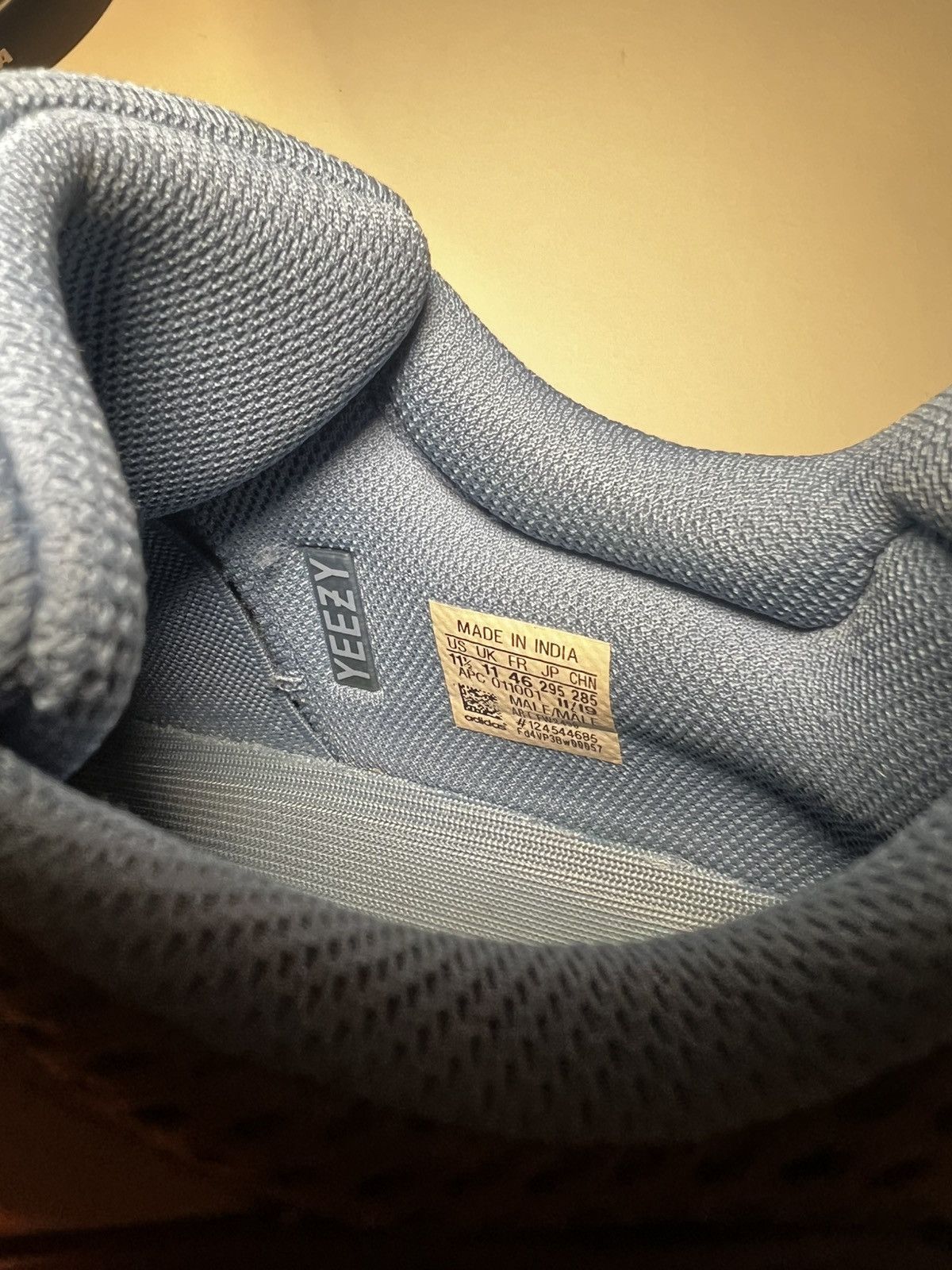 Adidas Yeezy 700 Carbon Blue Size US 11.5 / EU 44-45 - 7 Thumbnail