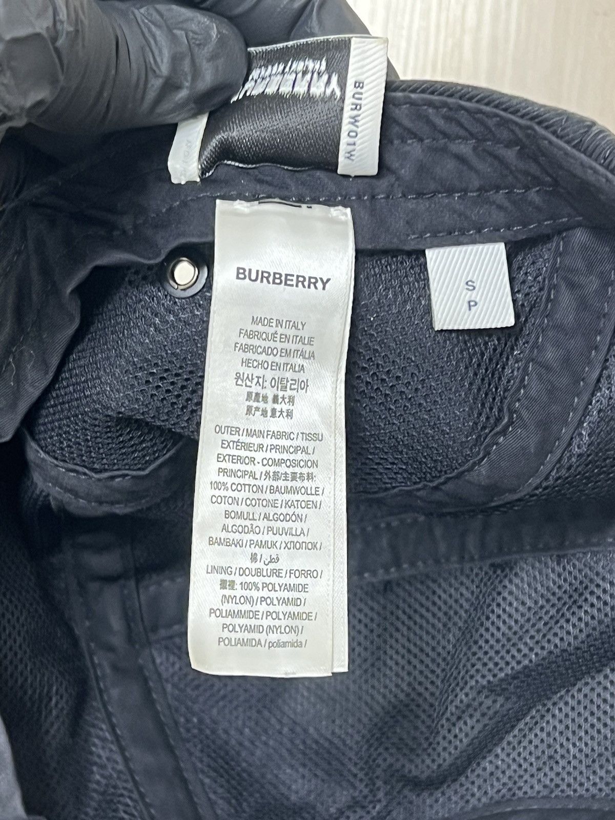 Burberry Burberry London💥Center Logo Net Baseball Cap Hat One Size Size ONE SIZE - 10 Thumbnail
