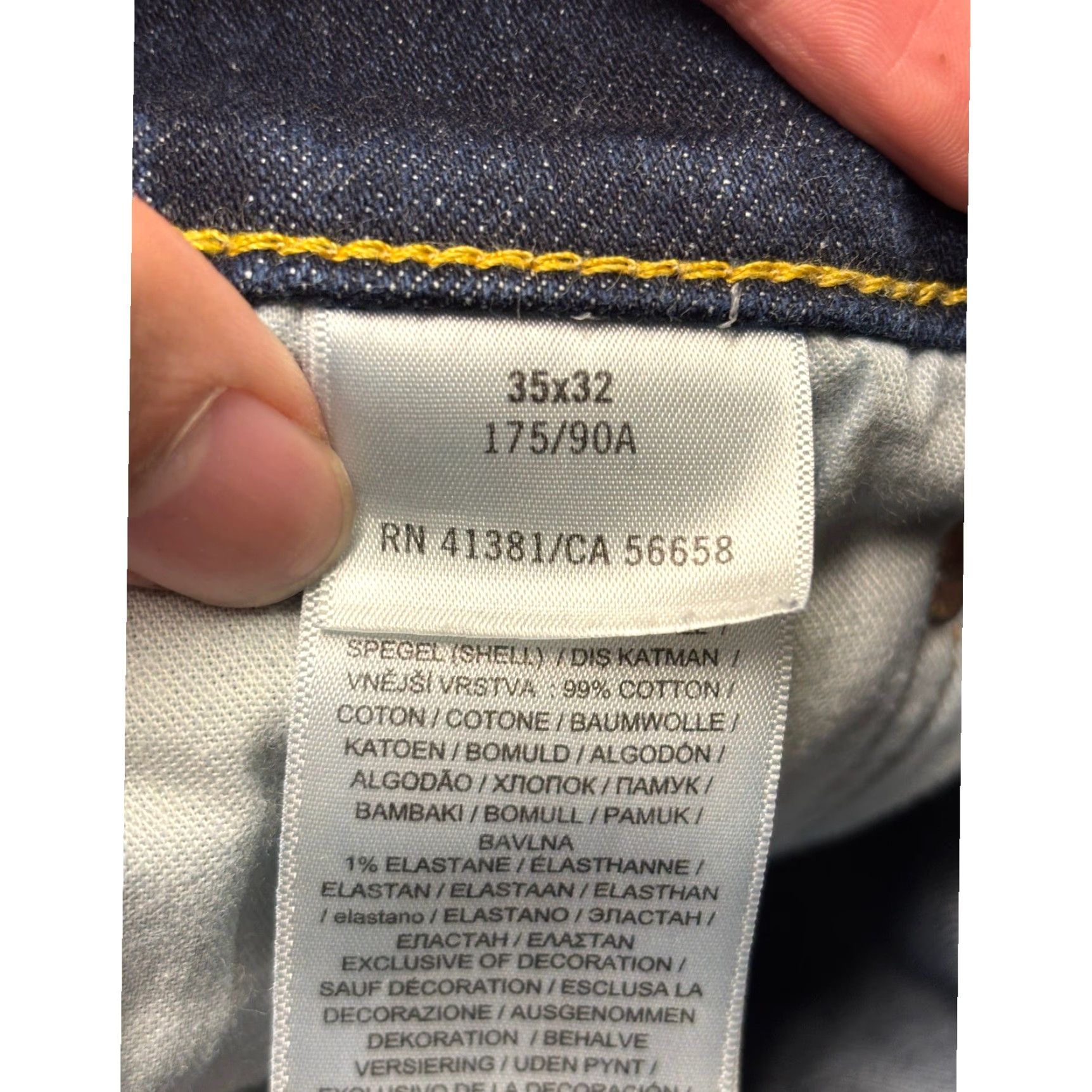 Polo Ralph Lauren Polo Ralph Lauren Sullivan Slim Jeans Mens 35x32 Dark Indigo Stretch Denim Slim Mens Jeans Dark Indigo Polo Ralph Lauren Sullivan Slim Size US S / EU 44-46 / 1 - 6 Thumbnail