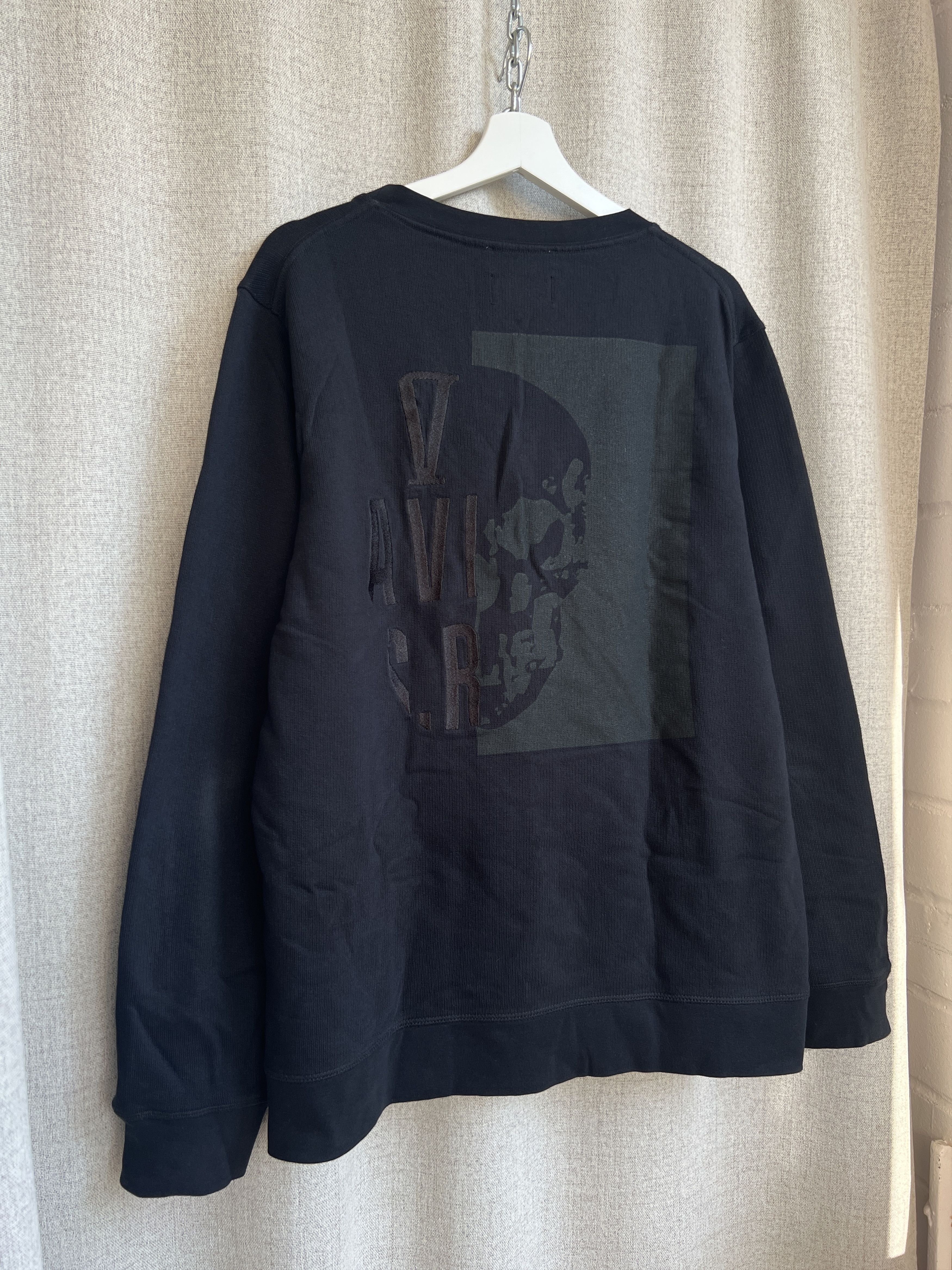 V AVE SHOE REPAIR V Ave Shoe Repair Sweatshirt Skull Embroidery Jumper Size US M / EU 48-50 / 2 - 6 Thumbnail