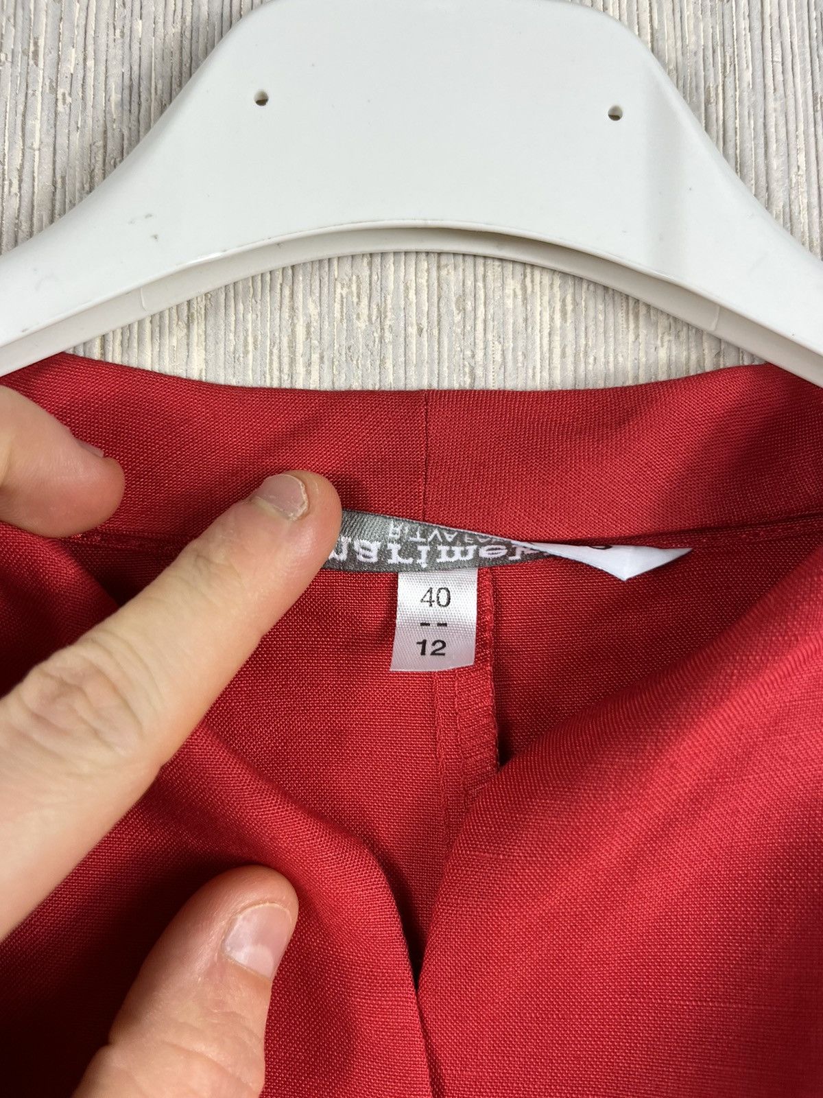 Designer × Marimekko Marimekko ritva falla linen blazer button jacket Size M / US 6-8 / IT 42-44 - 13 Thumbnail