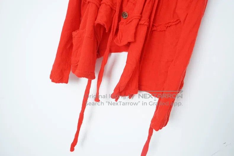 Comme des Garcons Comme Des Garcons Collar with Ribbon Short Wool Jacket Size XS / US 0-2 / IT 36-38 - 6 Thumbnail