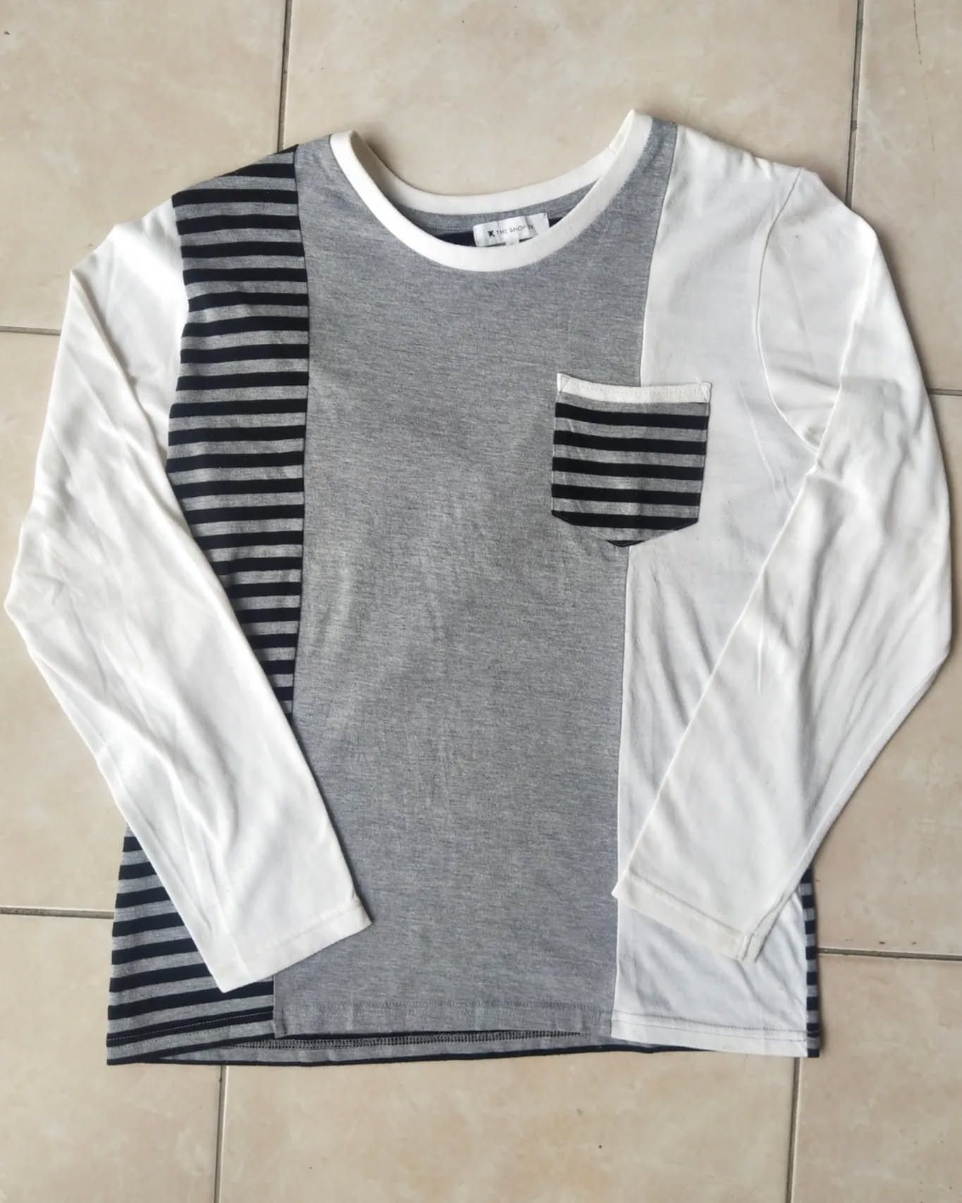 Takeo Kikuchi Takeo Kikuchi Mixed Pattern Stripes Longsleeve Size US L / EU 52-54 / 3 - 2 Thumbnail