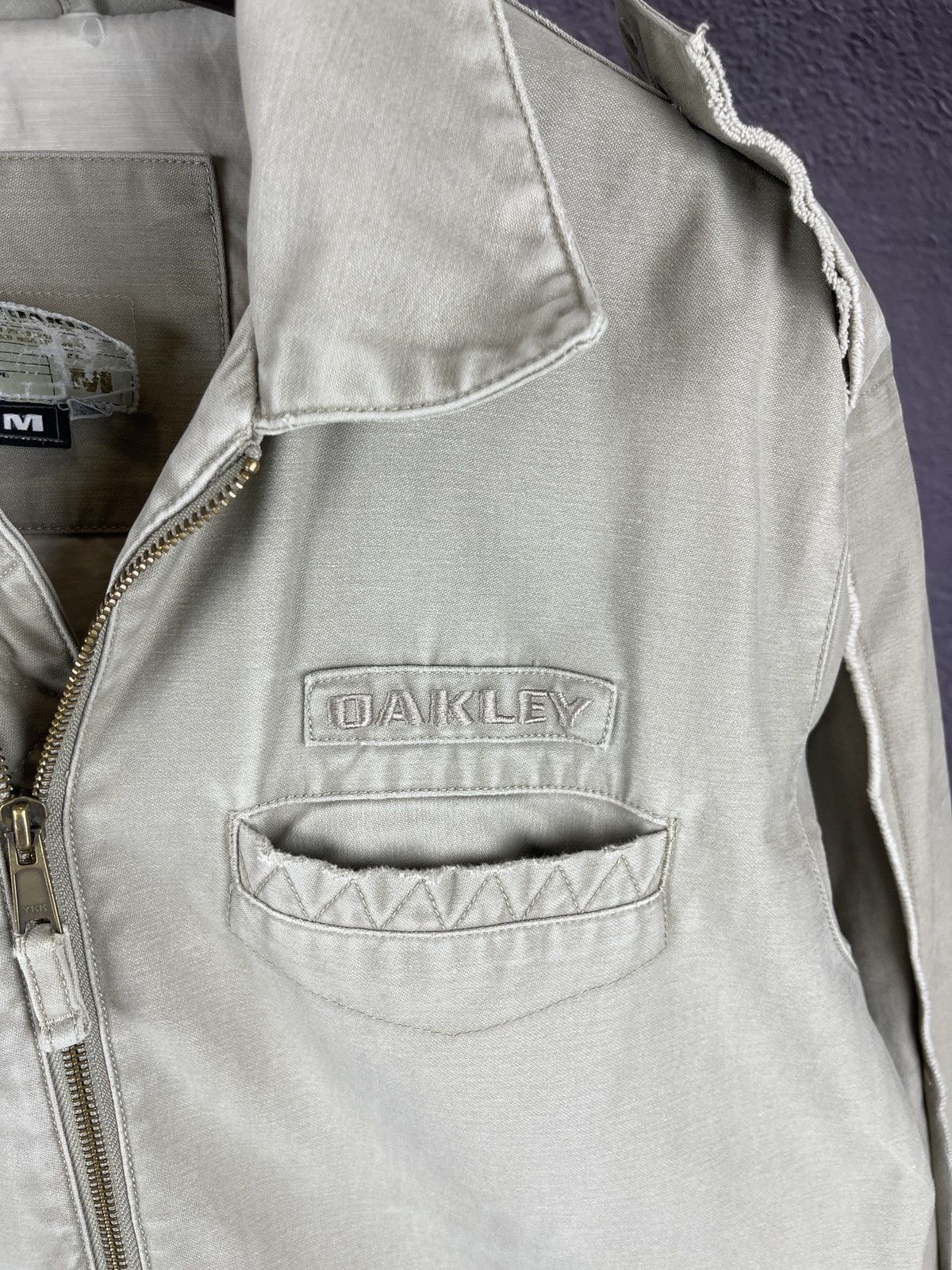 Oakley Oakley vintage y2k FA2005 forces military big logo jacket Size US M / EU 48-50 / 2 - 7 Thumbnail