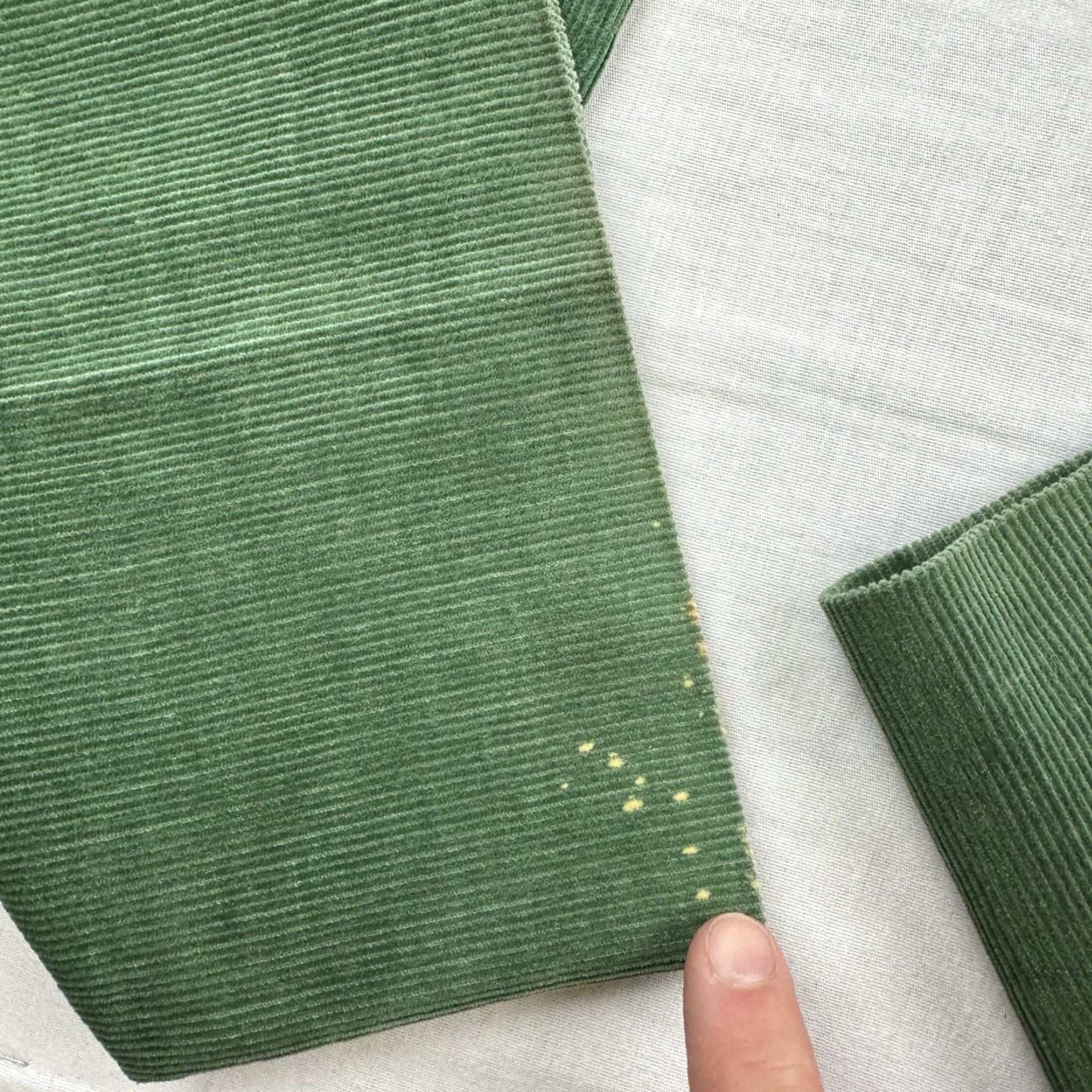 Vintage VINTAGE 1970s Lions Den Corduroy Dress Pants Men Adult 32x28 Green 70s USA Size US 32 / EU 48 - 3 Thumbnail