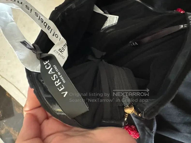 Versace Versace Rose bandeau skirt Size M / US 6-8 / IT 42-44 - 3 Thumbnail
