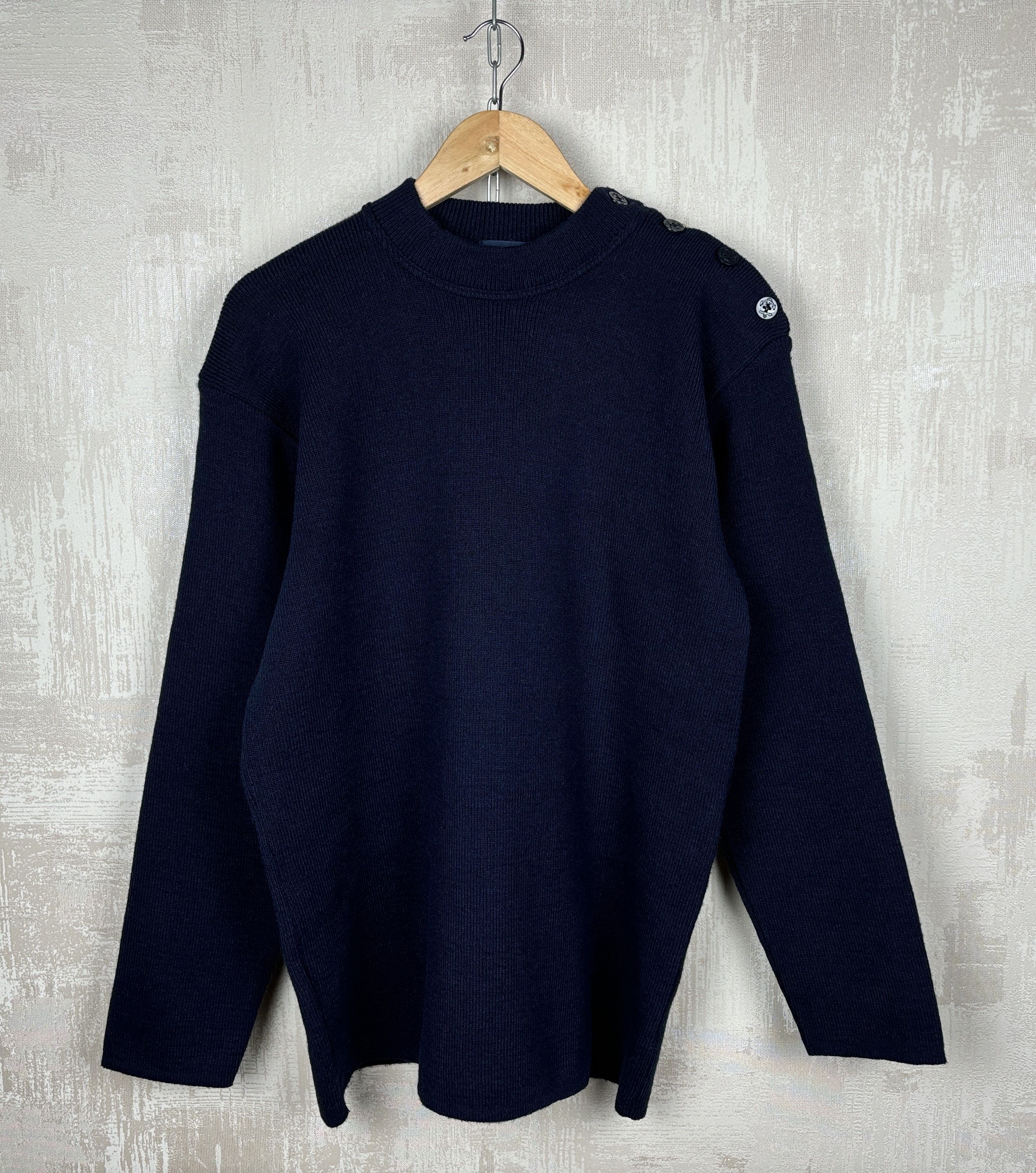 Armor-Lux × Saint James × Vintage Vintage CAP-Armor Sailor Fisherman Sweater Crew Made France Size US XL / EU 56 / 4 - 2 Thumbnail