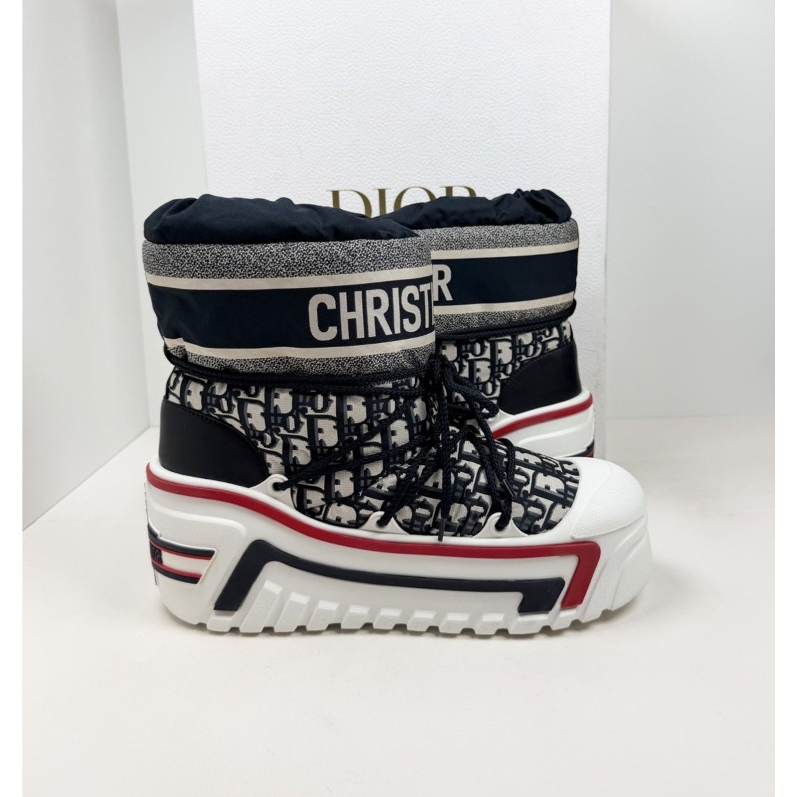 Dior Fits Size (8-9) Christian Dior Alps Snow Boots NEW Size US 8.5 / EU 41-42 - 5 Thumbnail