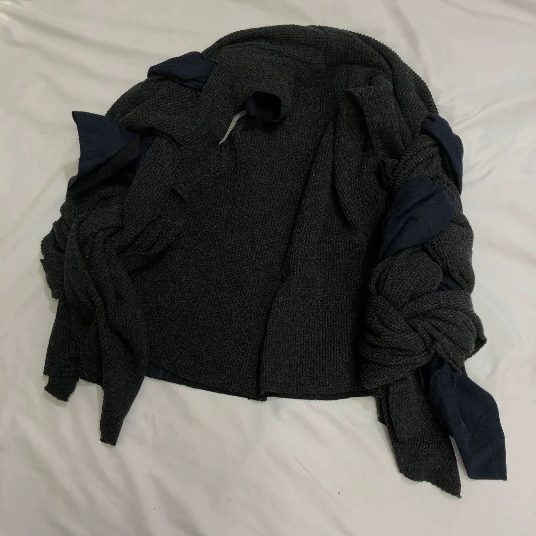 Comme des Garcons CDG 14AW Monster Twisted Knit Vest Size S / US 4 / IT 40 - 5 Thumbnail