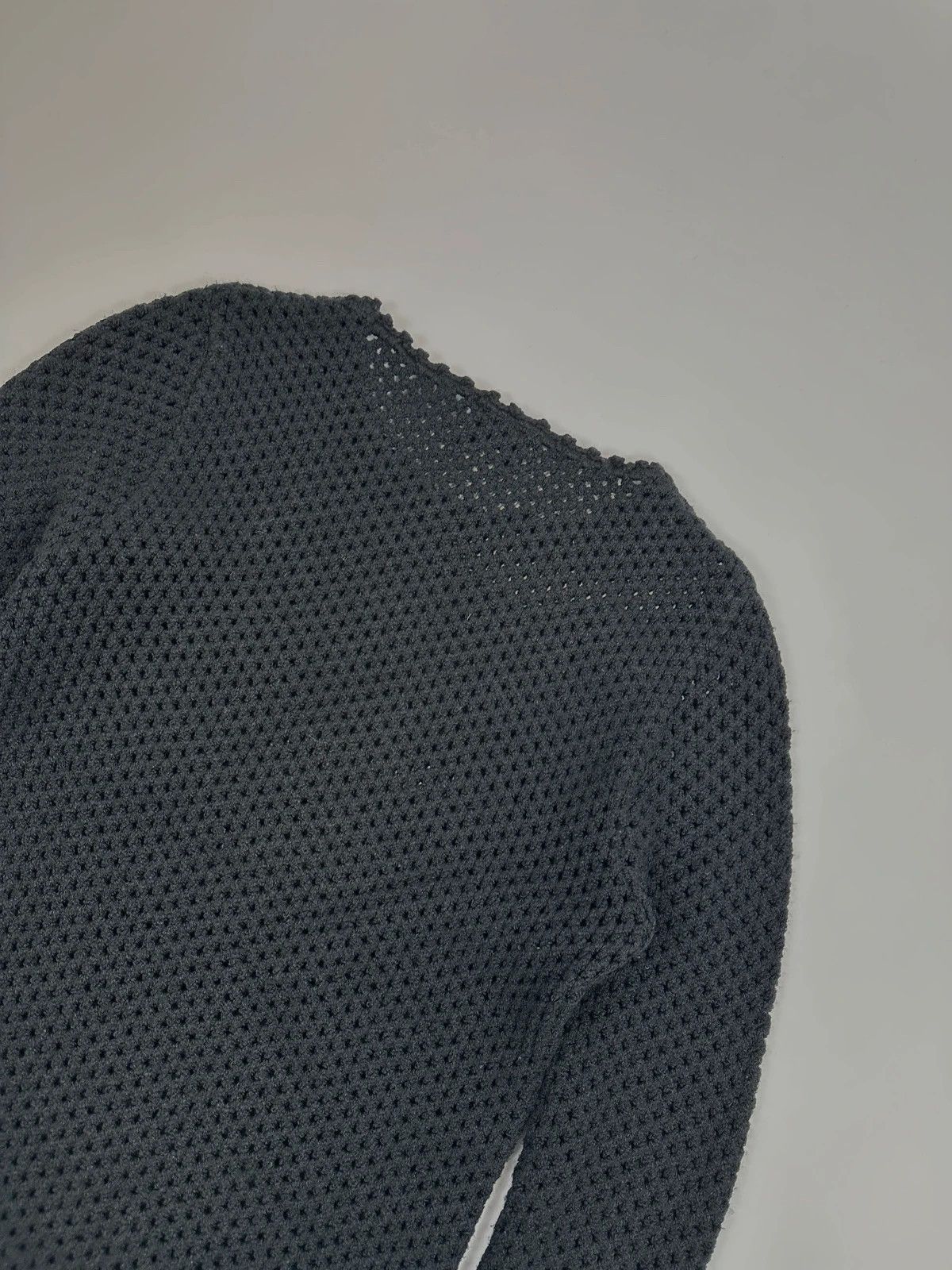 Dolce & Gabbana Dolce & Gabbana 00s Black Mesh Wool Knitted Sweater Size US M / EU 48-50 / 2 - 5 Thumbnail