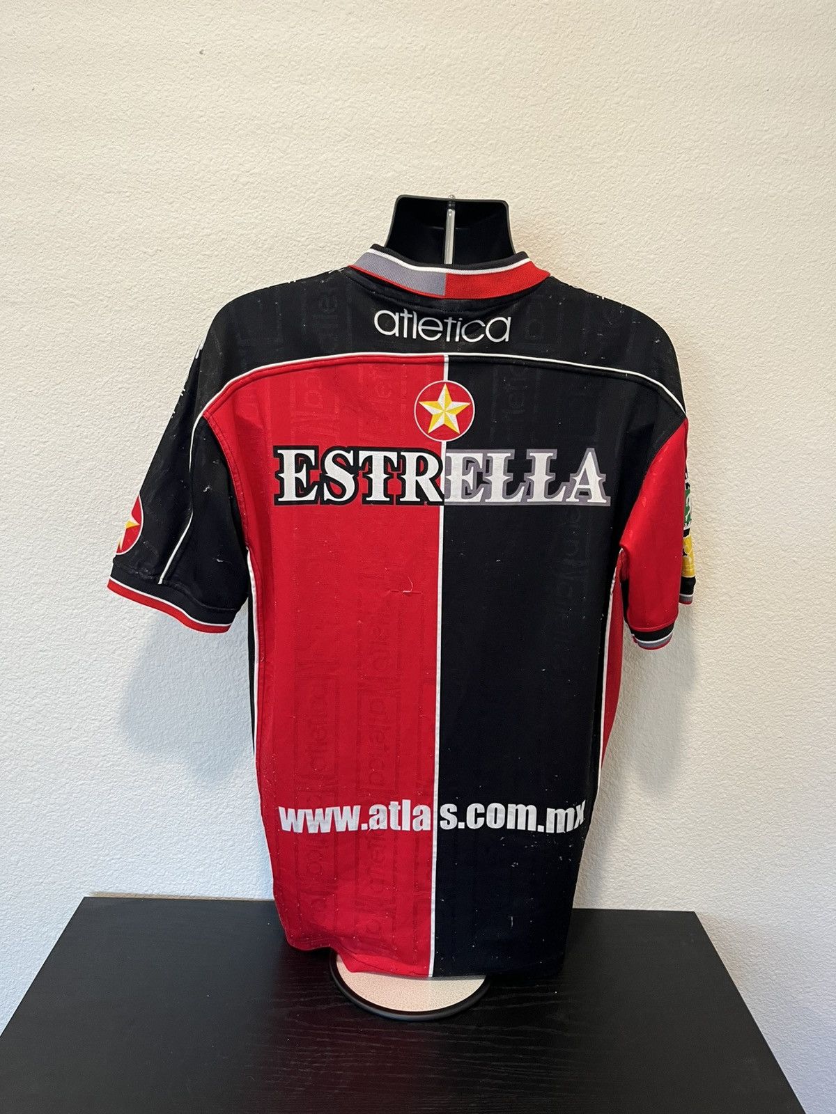 Atletica × Vintage Vintage club atlas 1999/2000 home football soccer kit Size US M / EU 48-50 / 2 - 2 Thumbnail