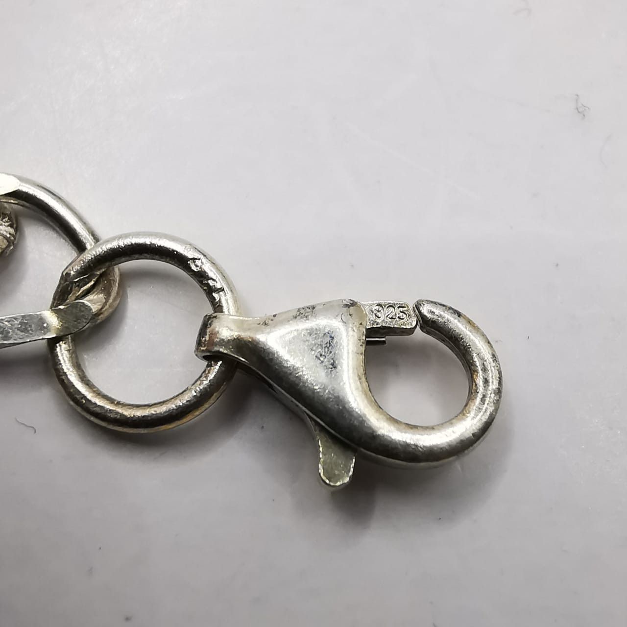 Sterling Silver Vintage Jewelry Chain, 925 Sterling Silver, Signed 20g Size ONE SIZE - 8 Thumbnail