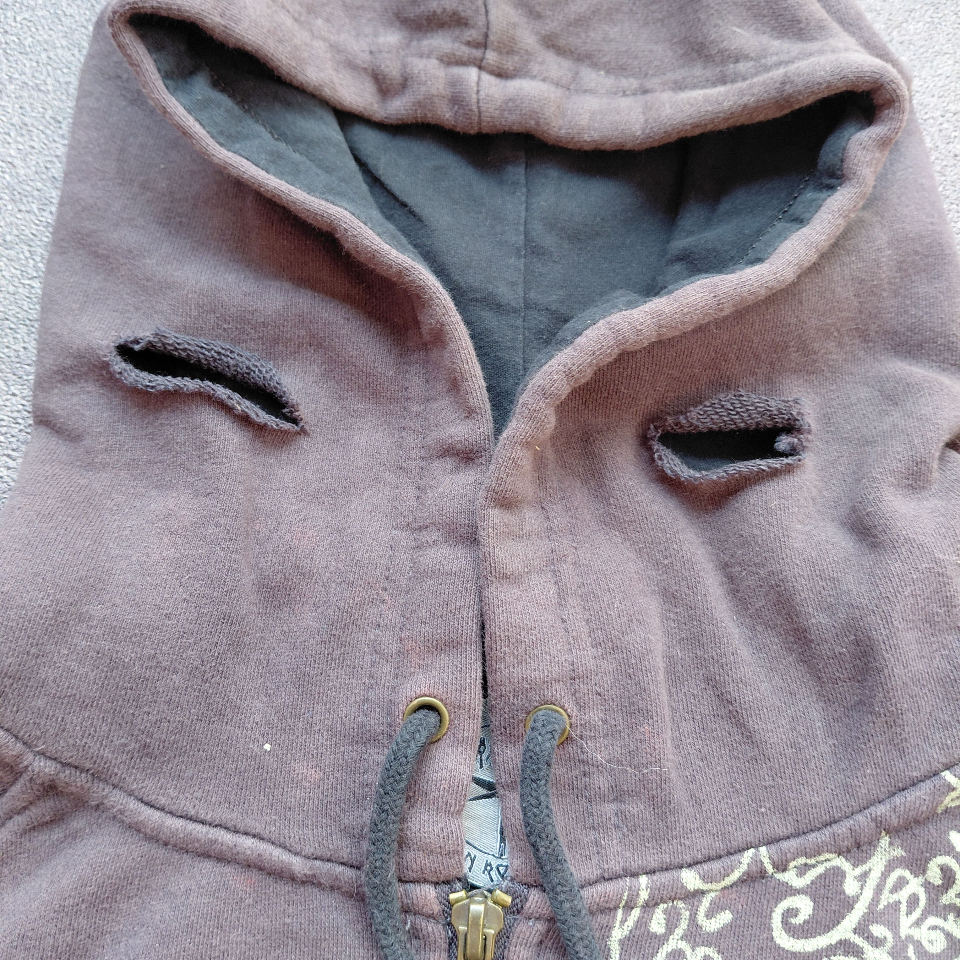 Japanese Brand Distressed Dragon Rock & Roll Vision Hoodie Size US L / EU 52-54 / 3 - 14 Thumbnail