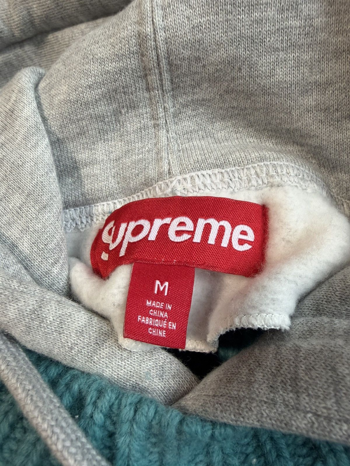 Supreme Supreme cable hooded sweatshirt Size US M / EU 48-50 / 2 - 3 Thumbnail
