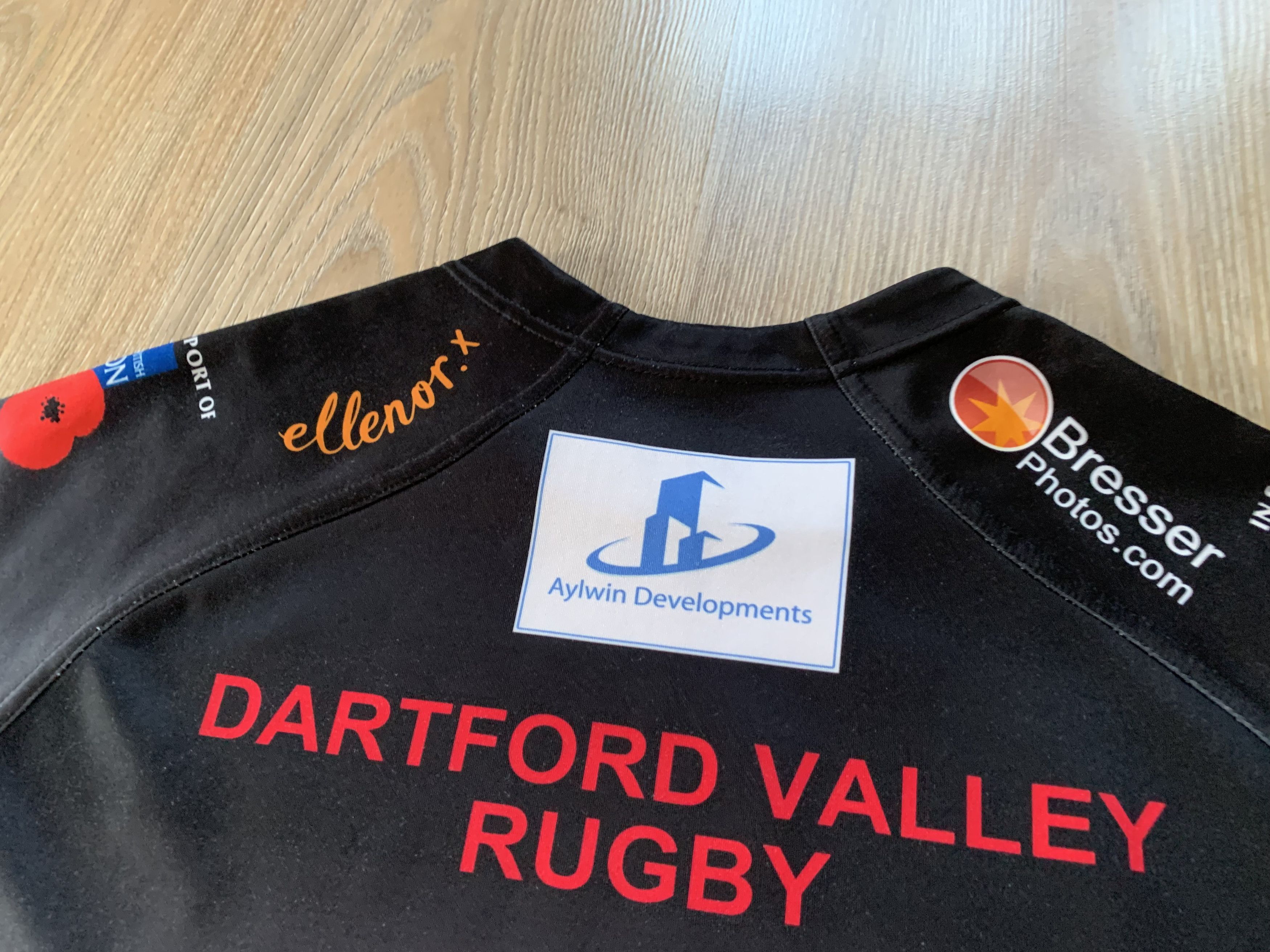Sports Specialties Samurai Dartford Valley R.F.C. Rugby Shirt Size US M / EU 48-50 / 2 - 9 Thumbnail