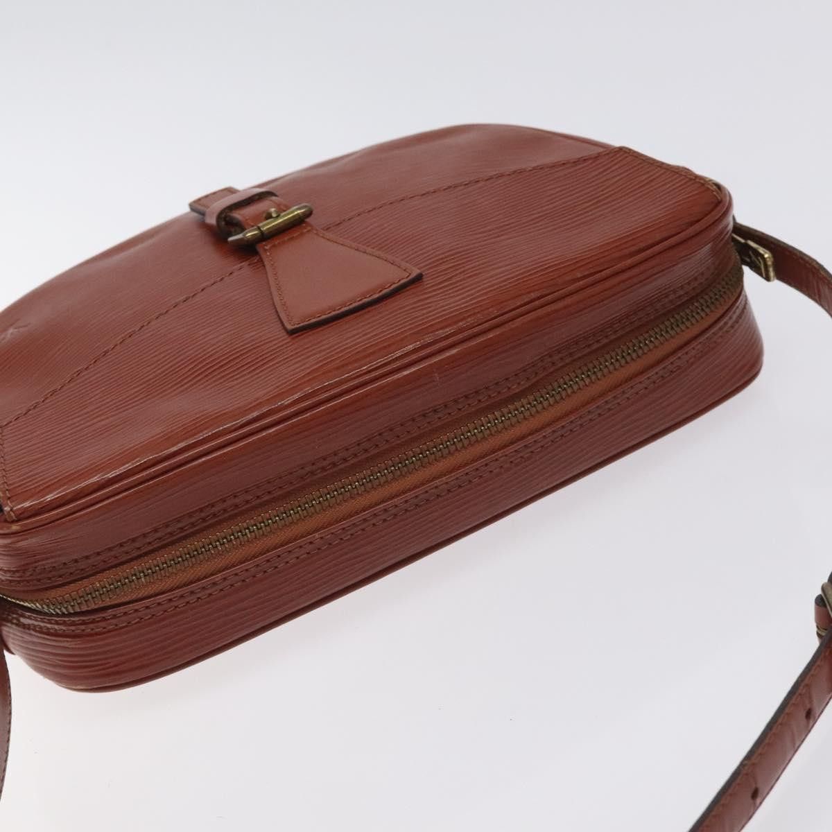 Louis Vuitton LOUIS VUITTON Epi Jeune Fillemm Shoulder Bag Brown M52153 Size ONE SIZE - 6 Thumbnail