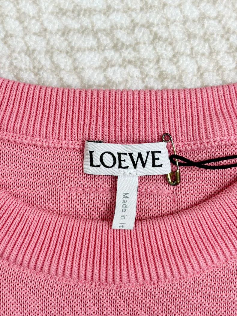 Loewe LOEWE Short pink T-shirt Size S / US 4 / IT 40 - 3 Thumbnail