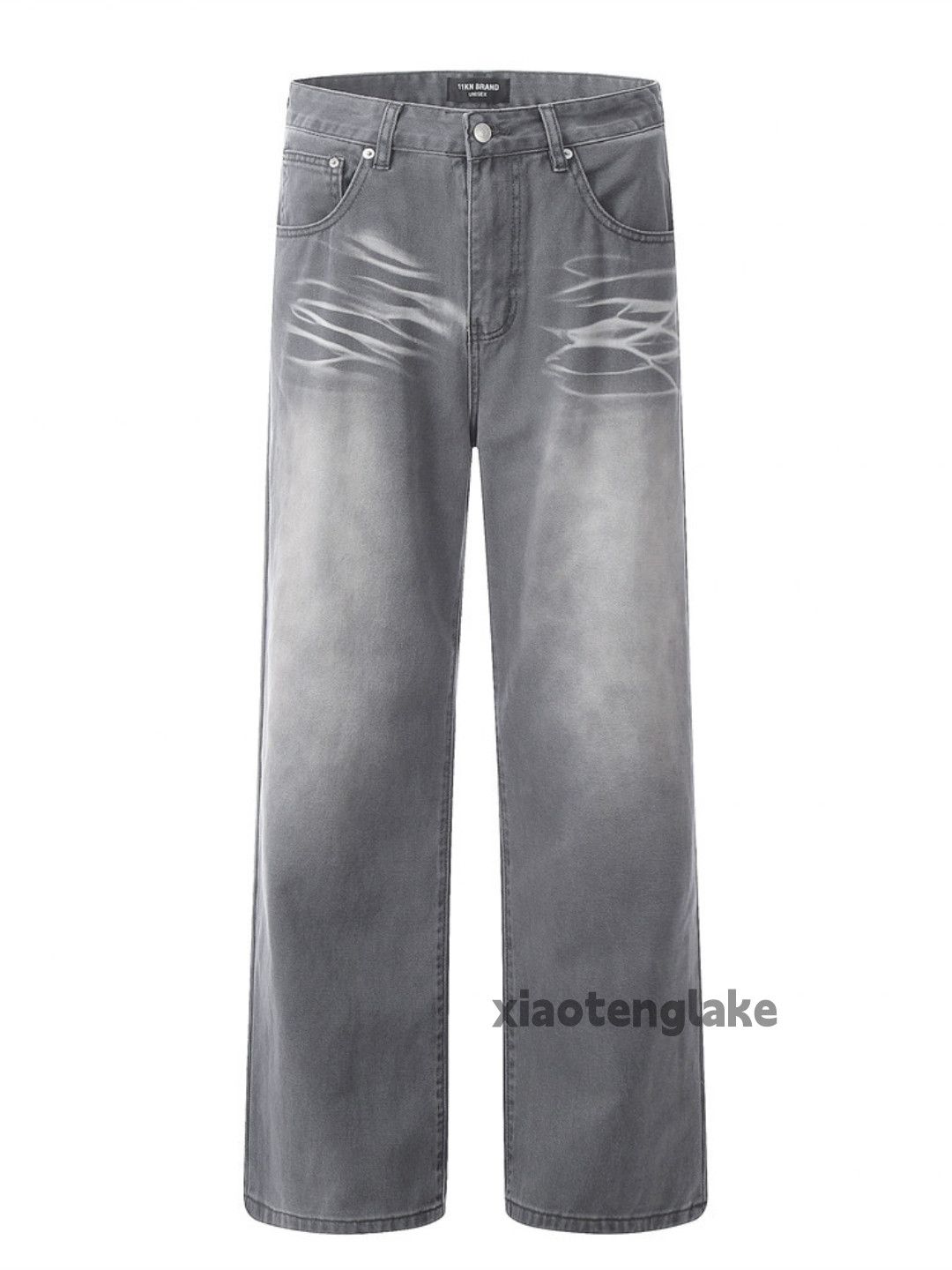 Jean × Vintage washed faded punk grunge cleanfit yuppie jeans Size US 32 / EU 48 - 5 Thumbnail