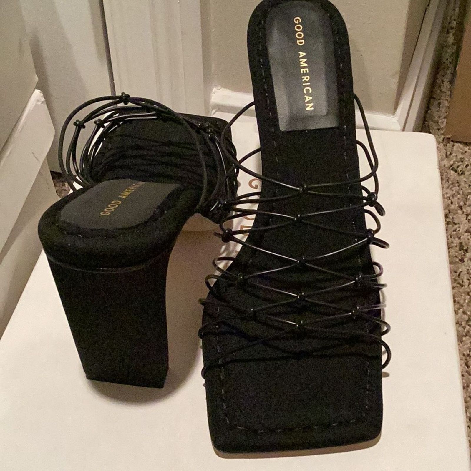 Good American Good American neoprene black Size US 11.5 / IT 41.5 - 5 Thumbnail
