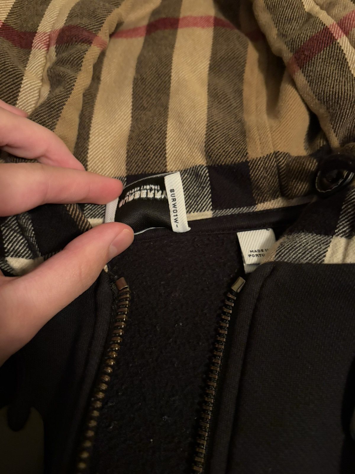Burberry Burberry checker zip up Size US S / EU 44-46 / 1 - 3 Thumbnail