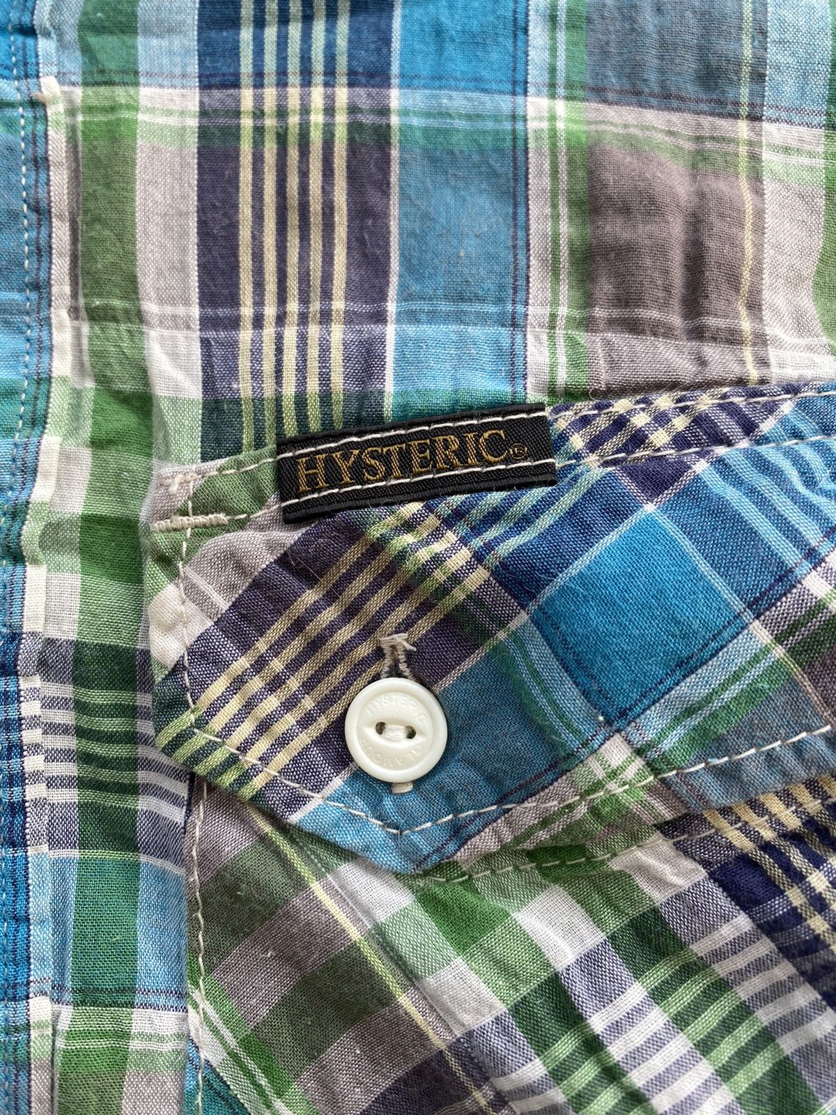 Hysteric Glamour × Japanese Brand Vintage Hysteric galmour Button up shirt Size US S / EU 44-46 / 1 - 5 Thumbnail