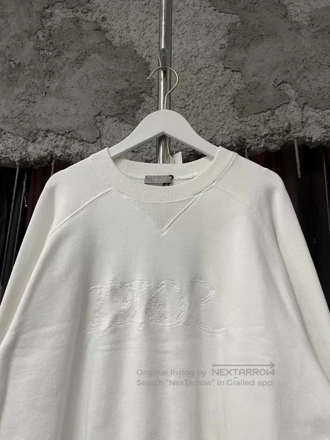 Dior Dior Peter Doig Embroidered Paint Letter Sweatshirt. Size US L / EU 52-54 / 3 - 3 Thumbnail