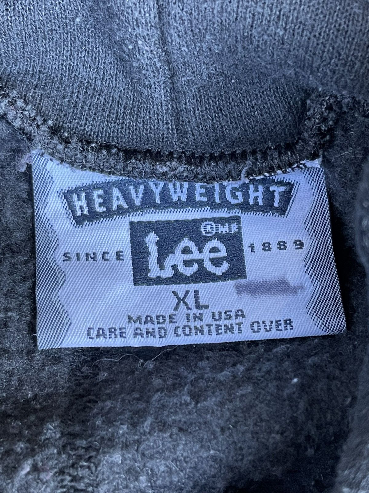 Lee Vintage 90s Boeing Zip Up Hoodie Size US XL / EU 56 / 4 - 2 Thumbnail