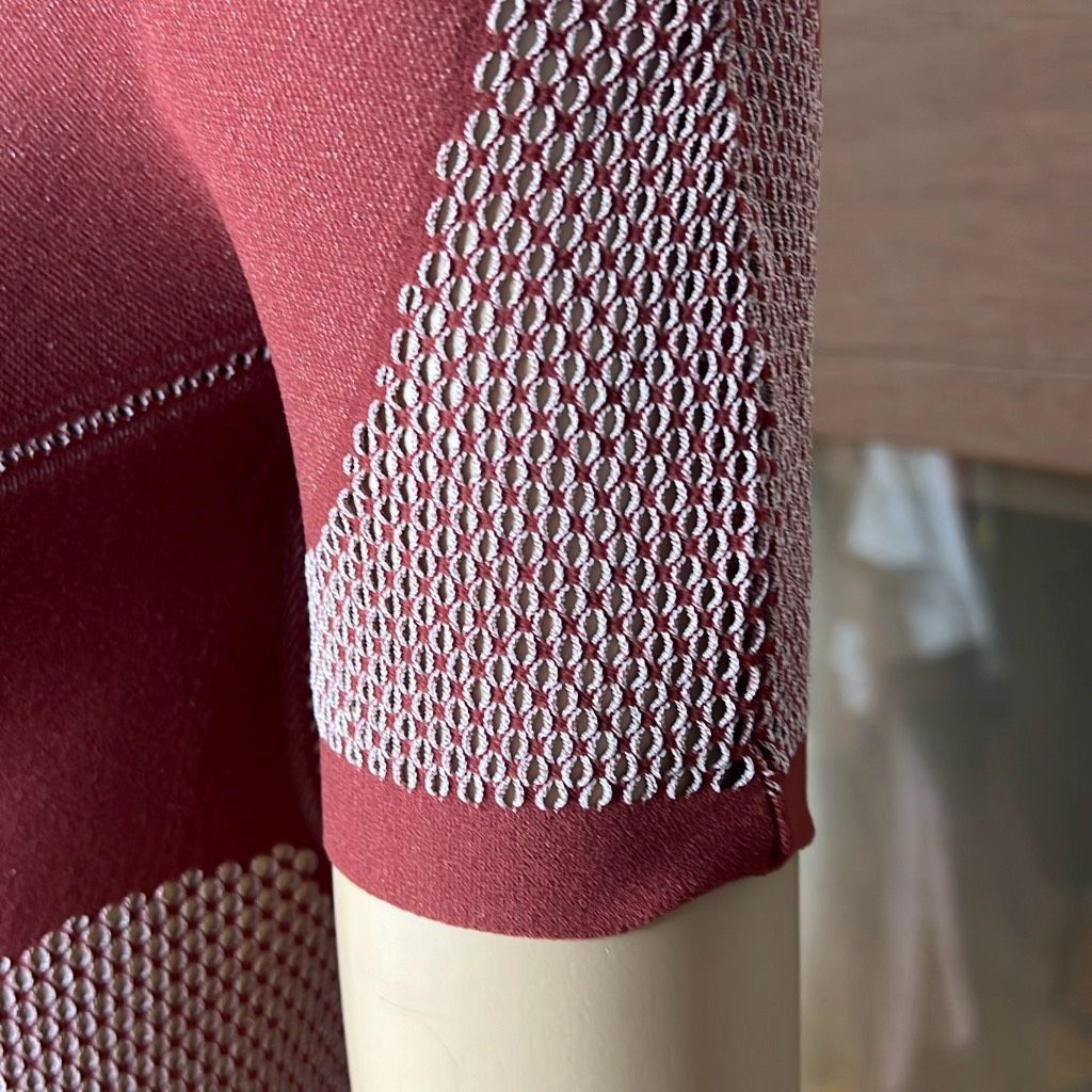 Wolford NWT Wolford Zen Shirt Short Sleeves Currant Xs Size XS / US 0-2 / IT 36-38 - 5 Thumbnail